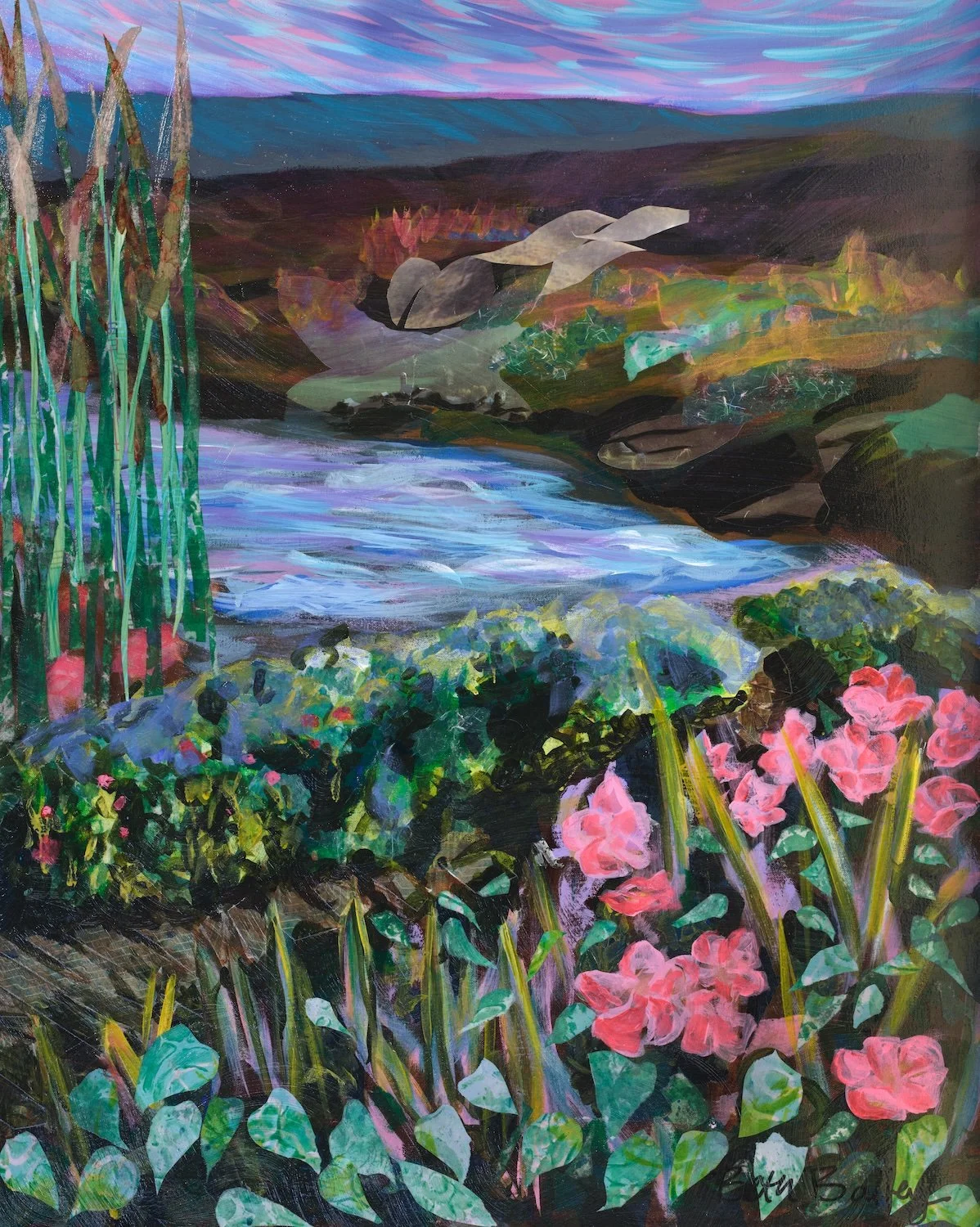 "Beach Plums at the Lake"
