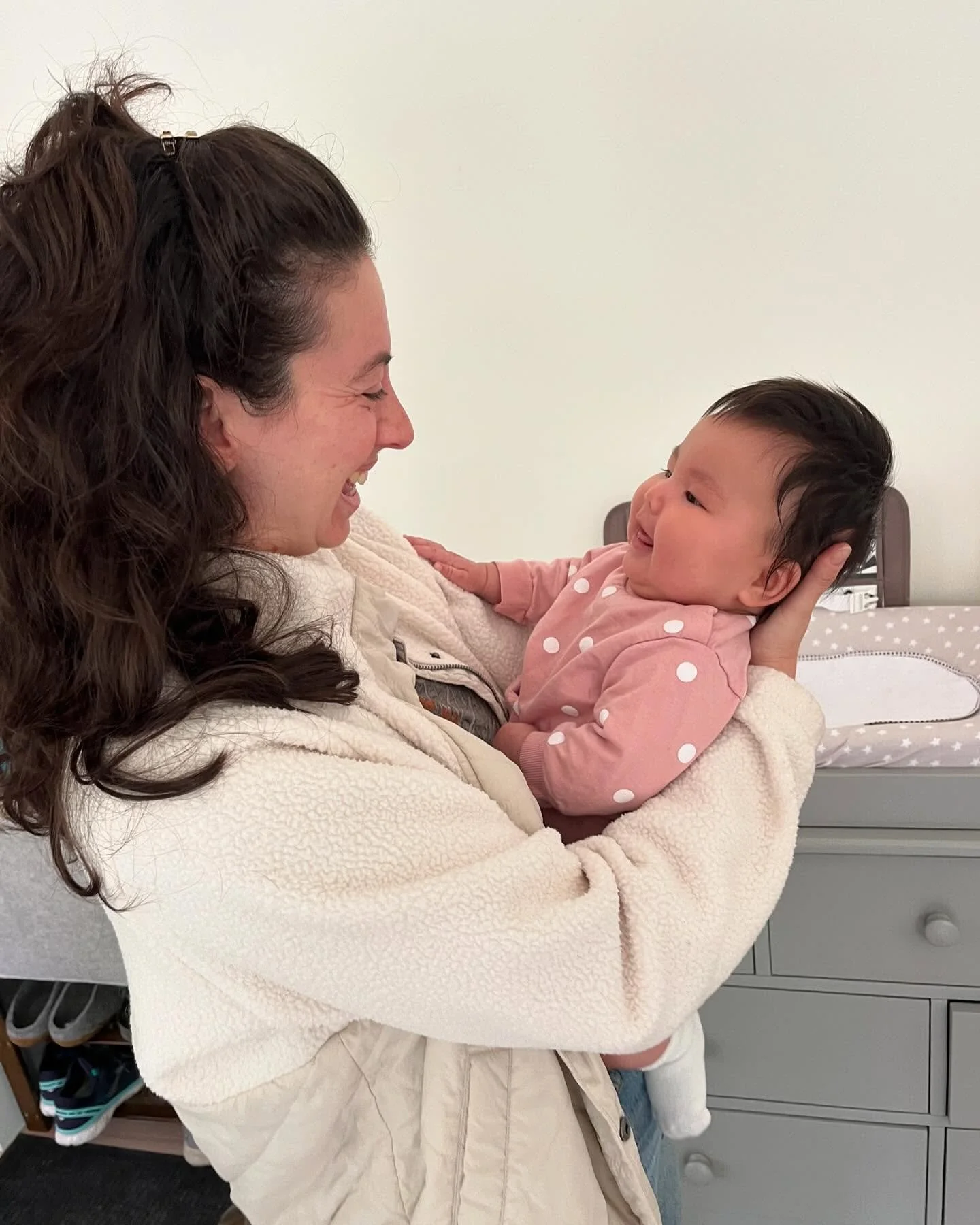 Getting to hang out with babies is one of the best parts of my job 🥰 #cst #doula