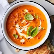 Tomato Soup (Ina Garten) with Tuscan Twist