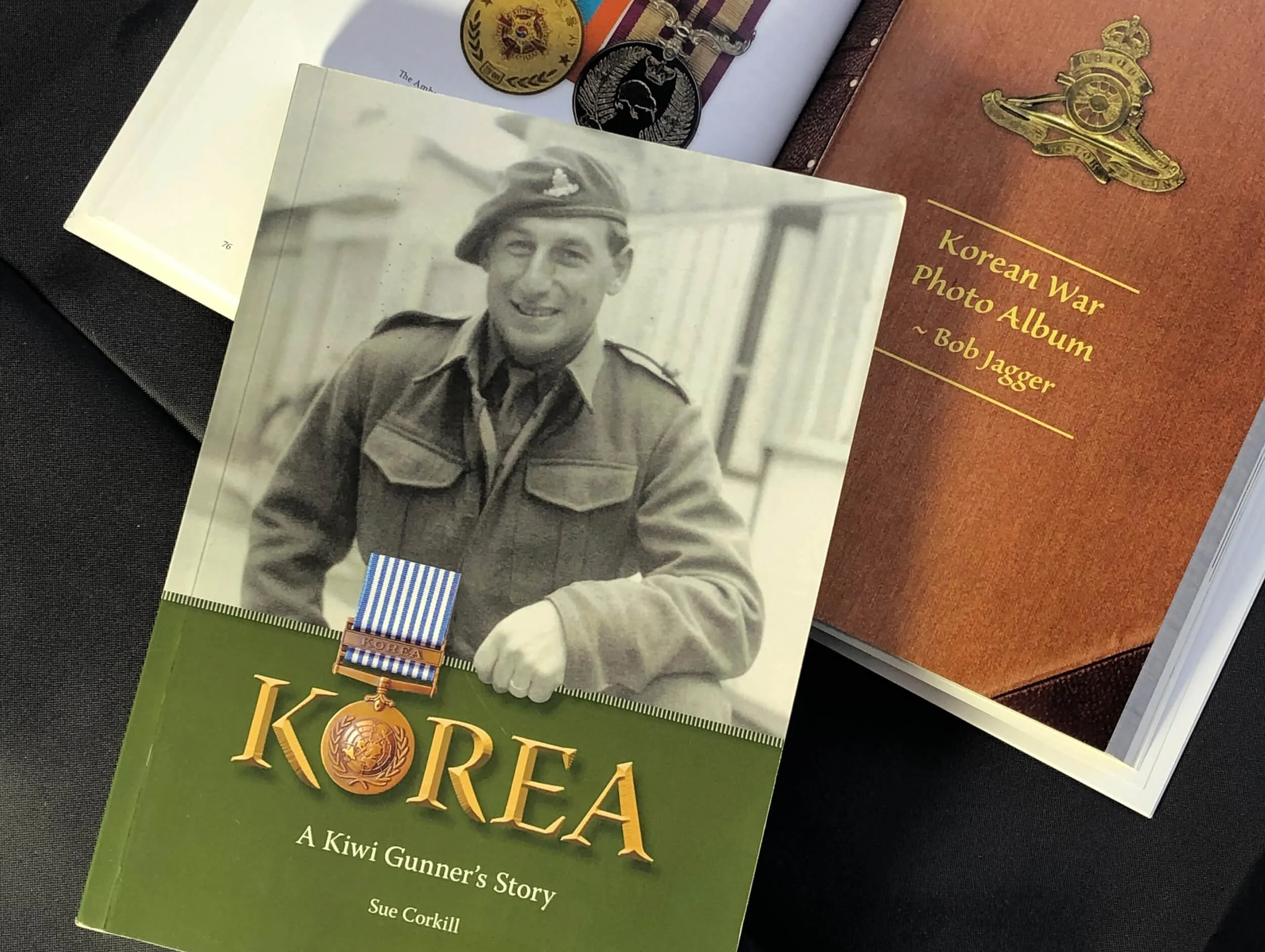 self-published war history book - Korea A Kiwi Gunner’s Story image 1