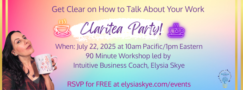 Clarity Party - Get Clear on How to Talk About Your Work