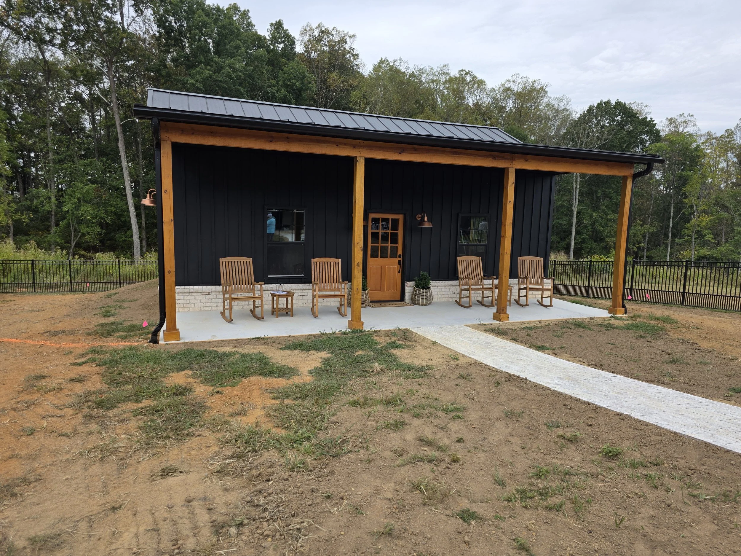 Standing seam roof and Metal Board and Batten siding 26g