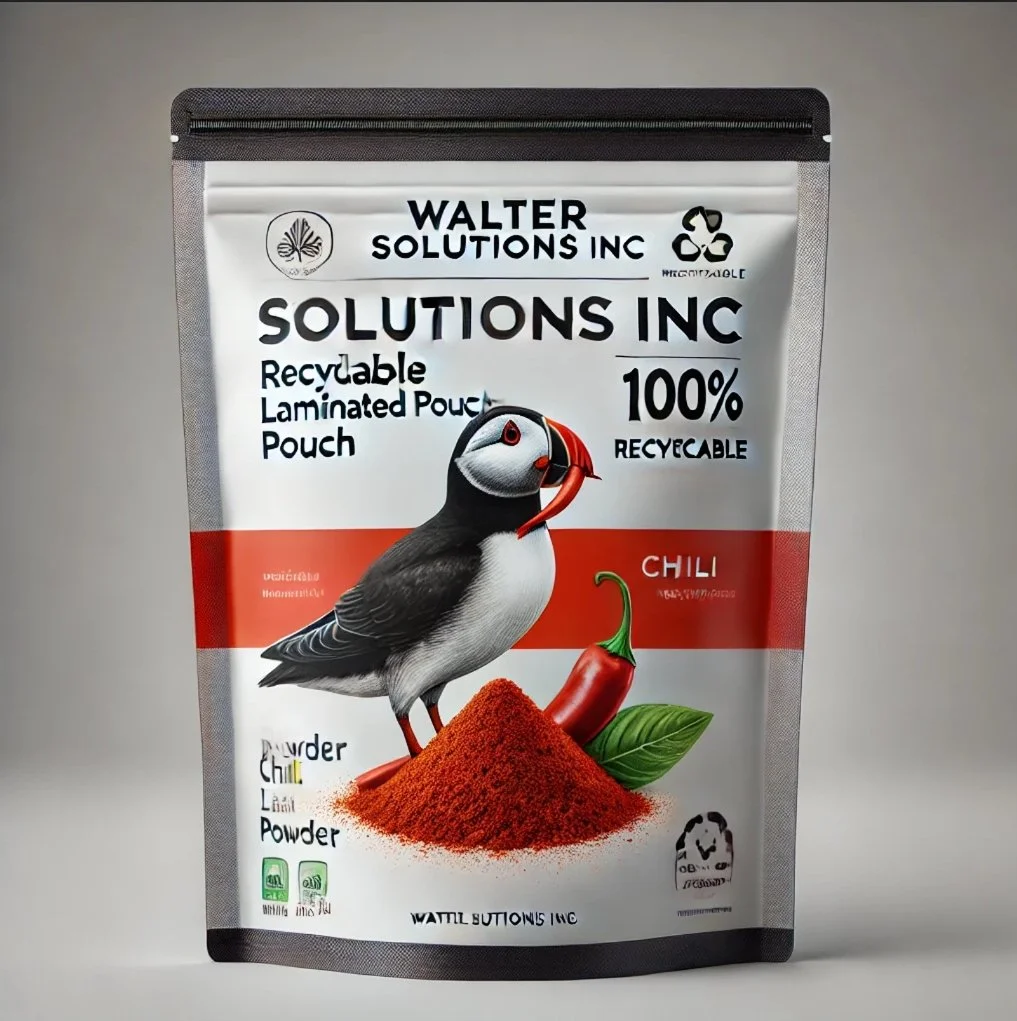 Recyclable flexible packaging for pepper powder