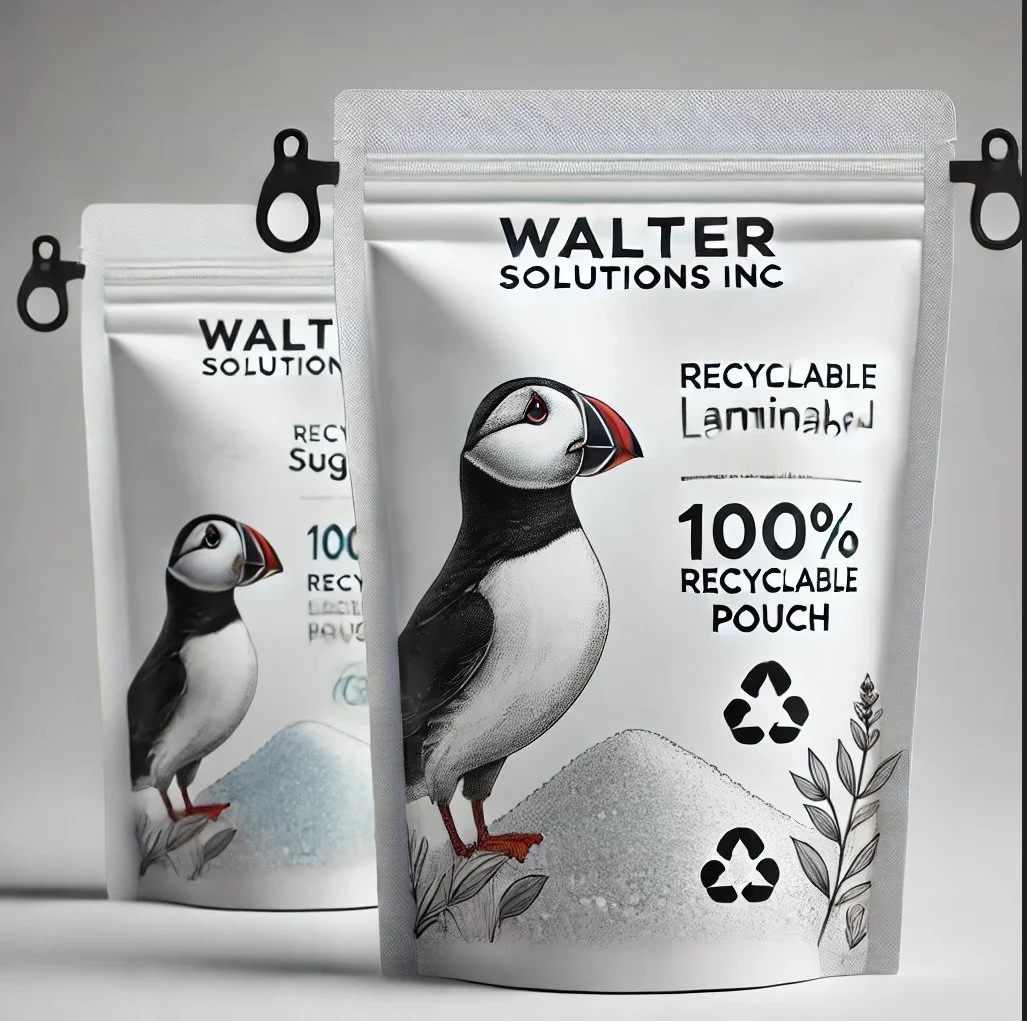 Recyclable flexible packaging for sugar