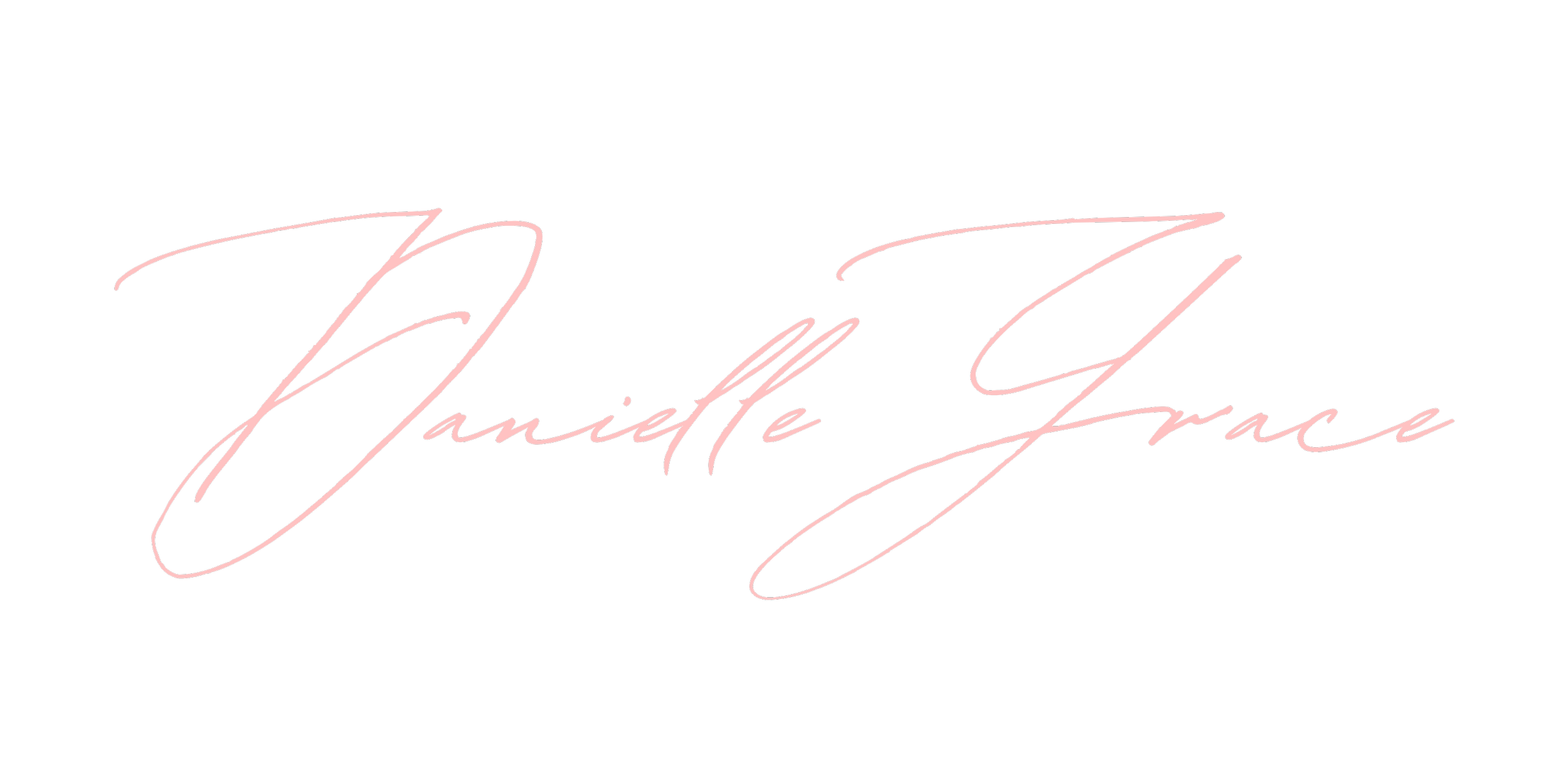 Pink cursive text reading 'Danielle Grace'.