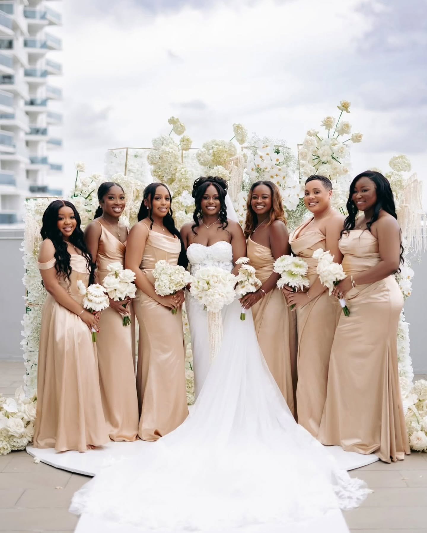 Wishing you a lifetime as beautiful and joyful as this unforgettable wedding day&mdash;may love, laughter, and happiness follow you always!

Planner: @alabelle.ev 
Video: @mannybts
Photography: @dreemteamweddings 
Bridal MUA: @shelby.rose.artistry 
H