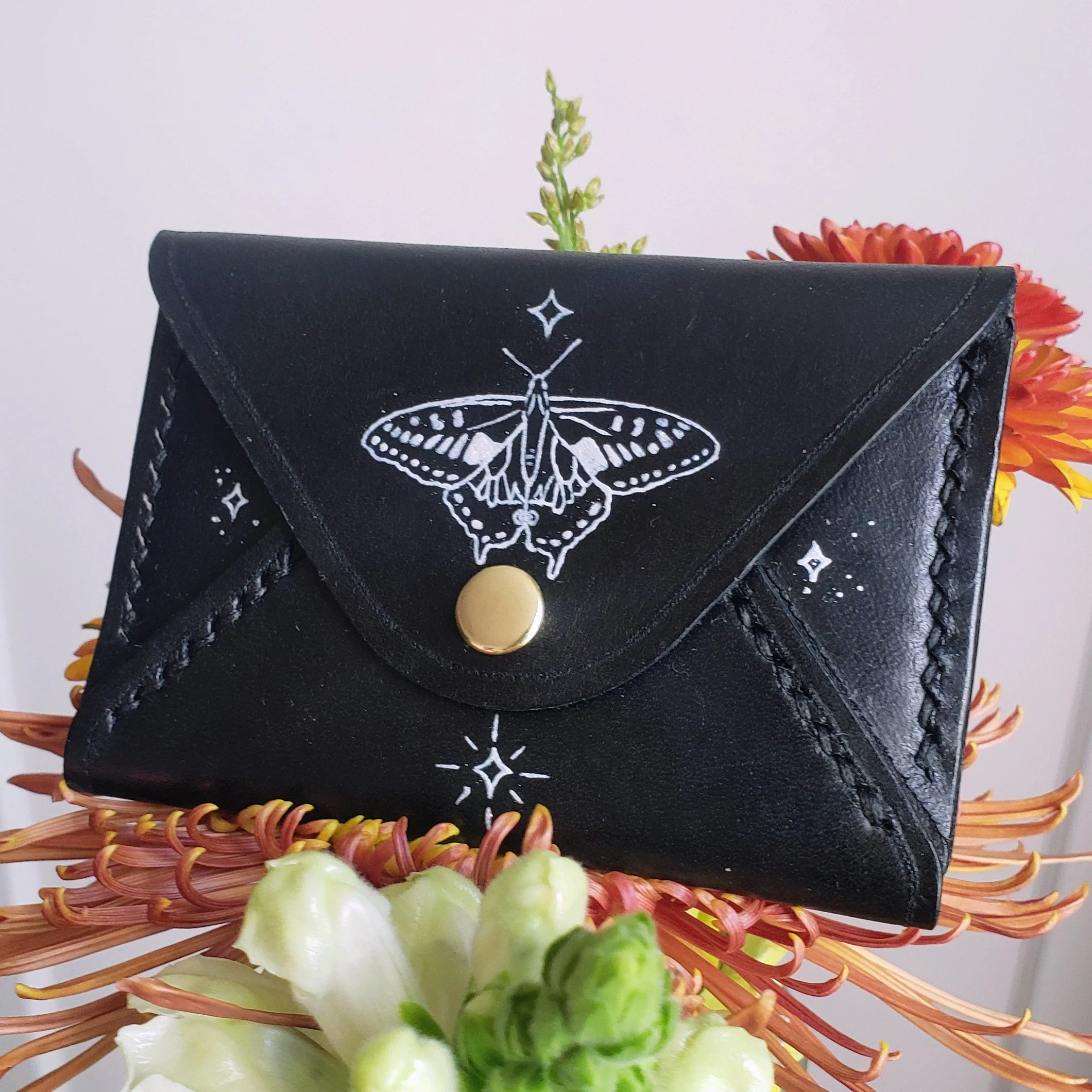 Wallet - Silver Swallowtail