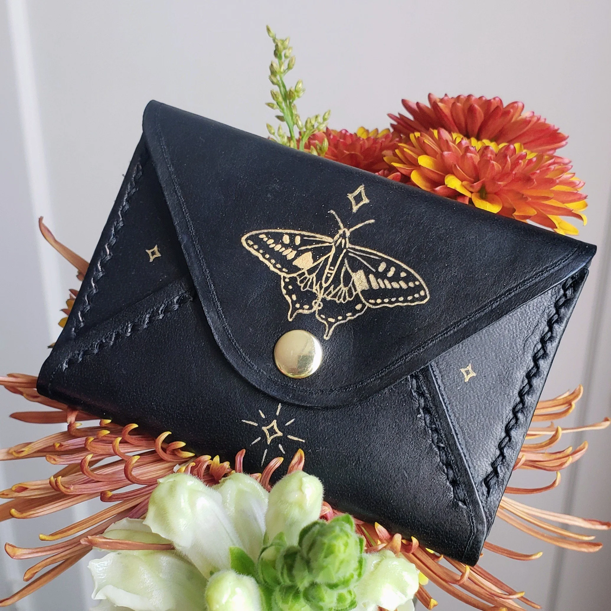 Wallet - Gold Swallowtail