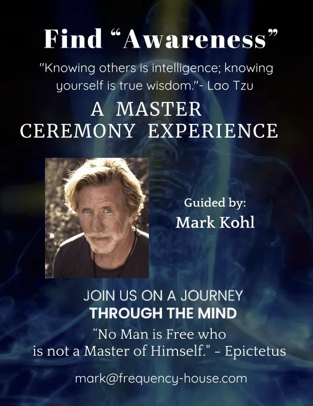 Group Ceremony facilitated by Mark Kohl