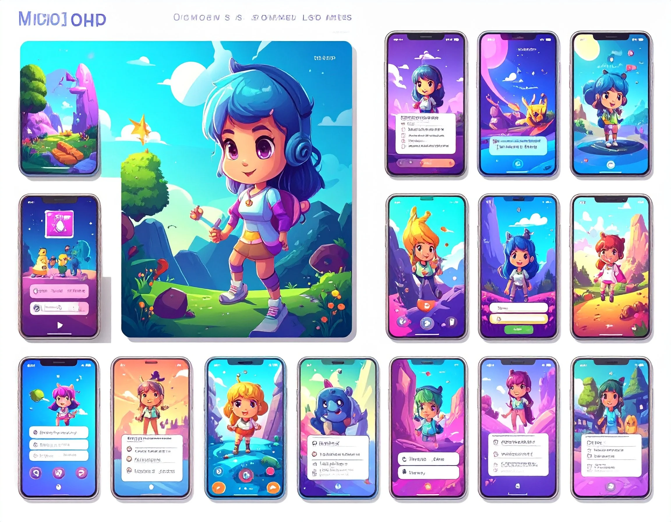 mobile app game comps for a bright and colorful technology game app f 96043 (1).jpg