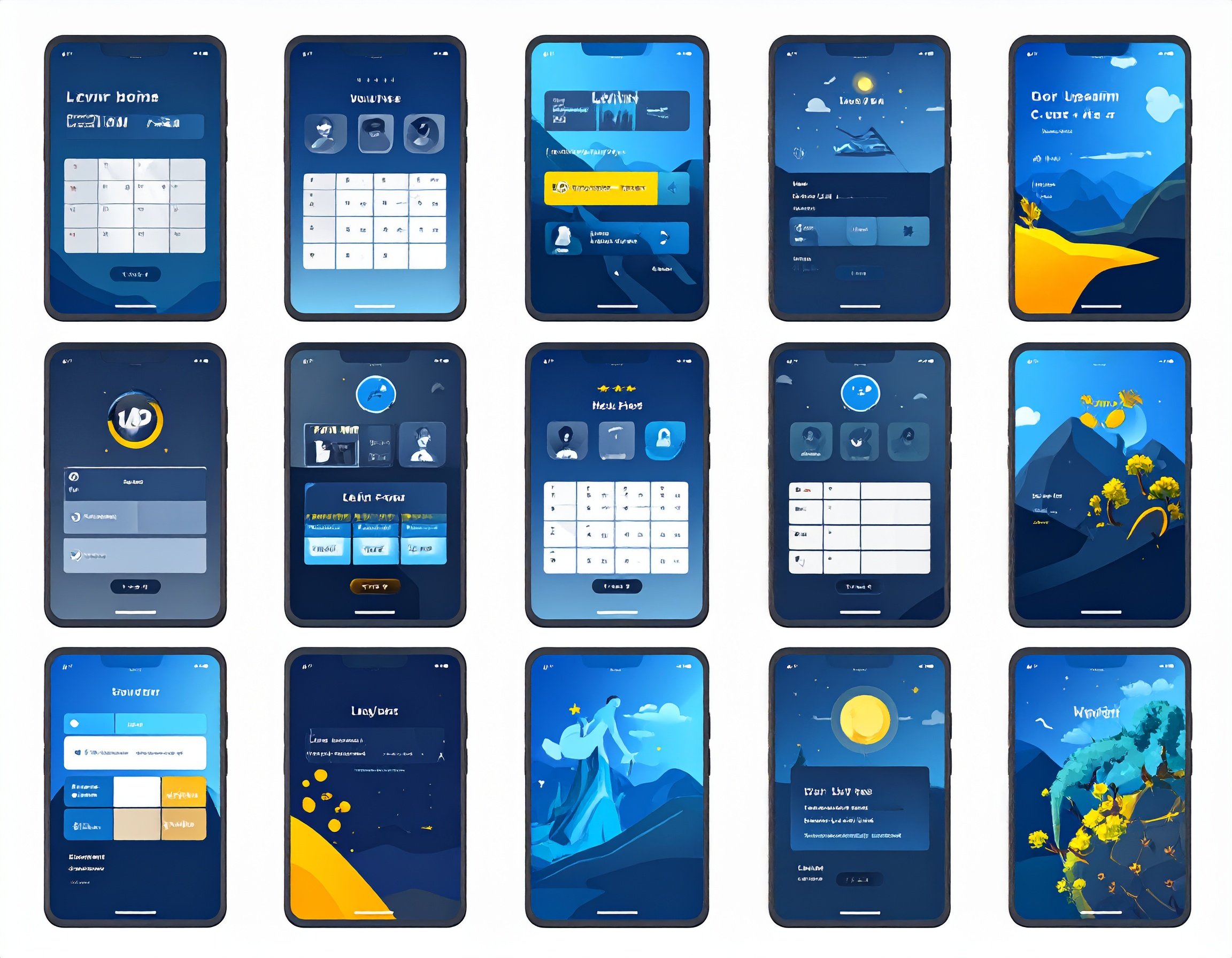 mobile app game comps for a technology scheduling app for kids in pri 876571.jpg