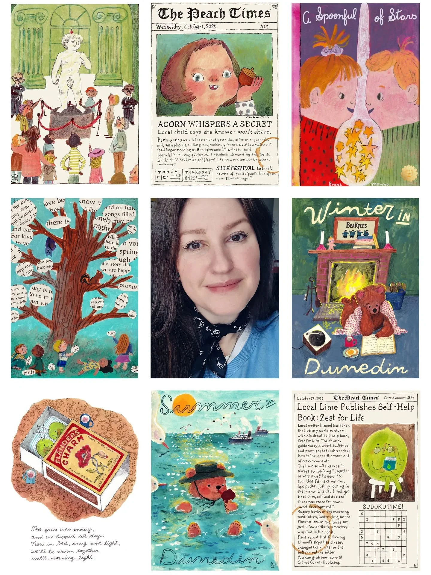And that's a wrap! I'll see you in 2026! ❤️🌟🐻 
.
.
.
.
#artvsartist #artvsartist2025 #illustration #kidlit