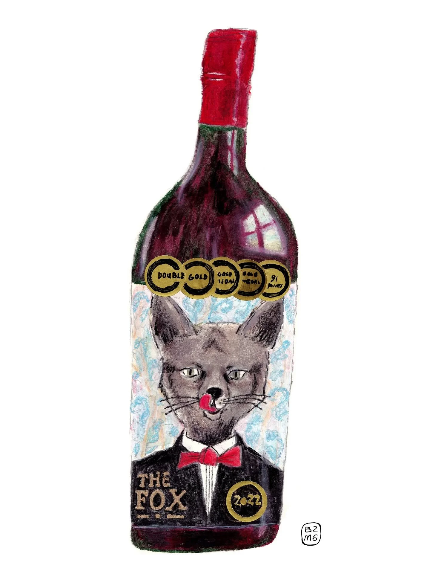 @repetulenka 's #bottle_battle challenge. So much fun drawing this one!🍷I used #sennelieroilpastels and #neocolorcrayons 
.
.
.
.
#bottleart #illustration