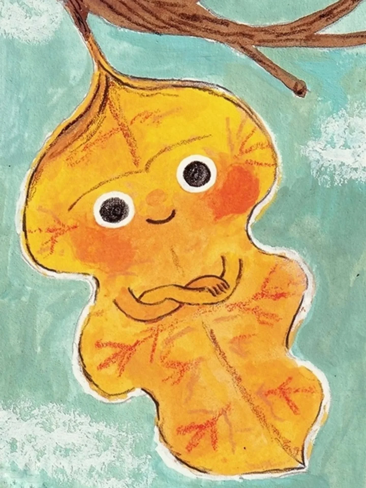 ❤️🧡💛🍂 It&rsquo;s the Autumn Equinox in the Southern Hemisphere !! 🍁💛🧡❤️

.
.
.
.
#autumnillustration #kidlitart #kidlitillustration #cuteart #gouacheillustration