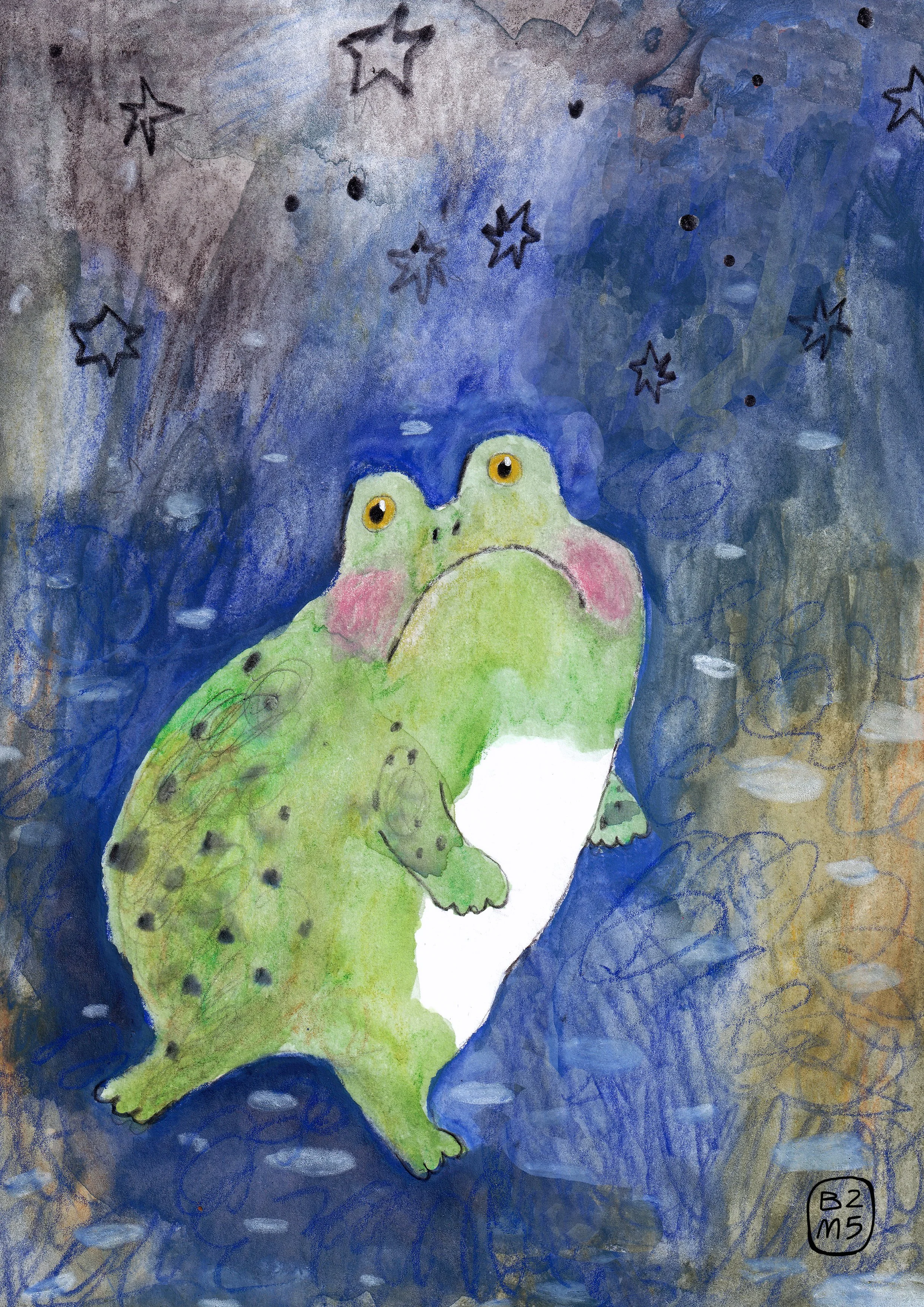 The moody Frog