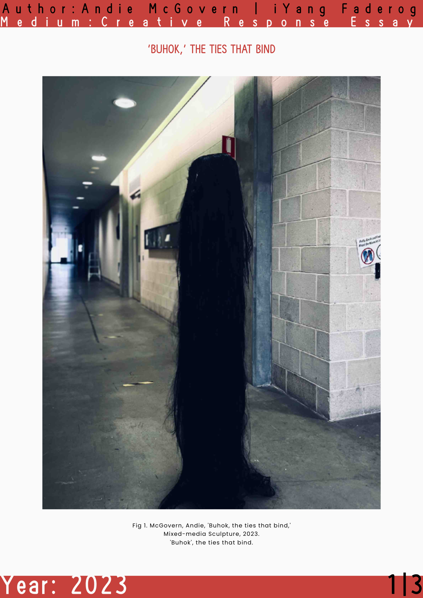 AM_IF_'Buhok,' the Ties that Bind  (Creative Response Essay)