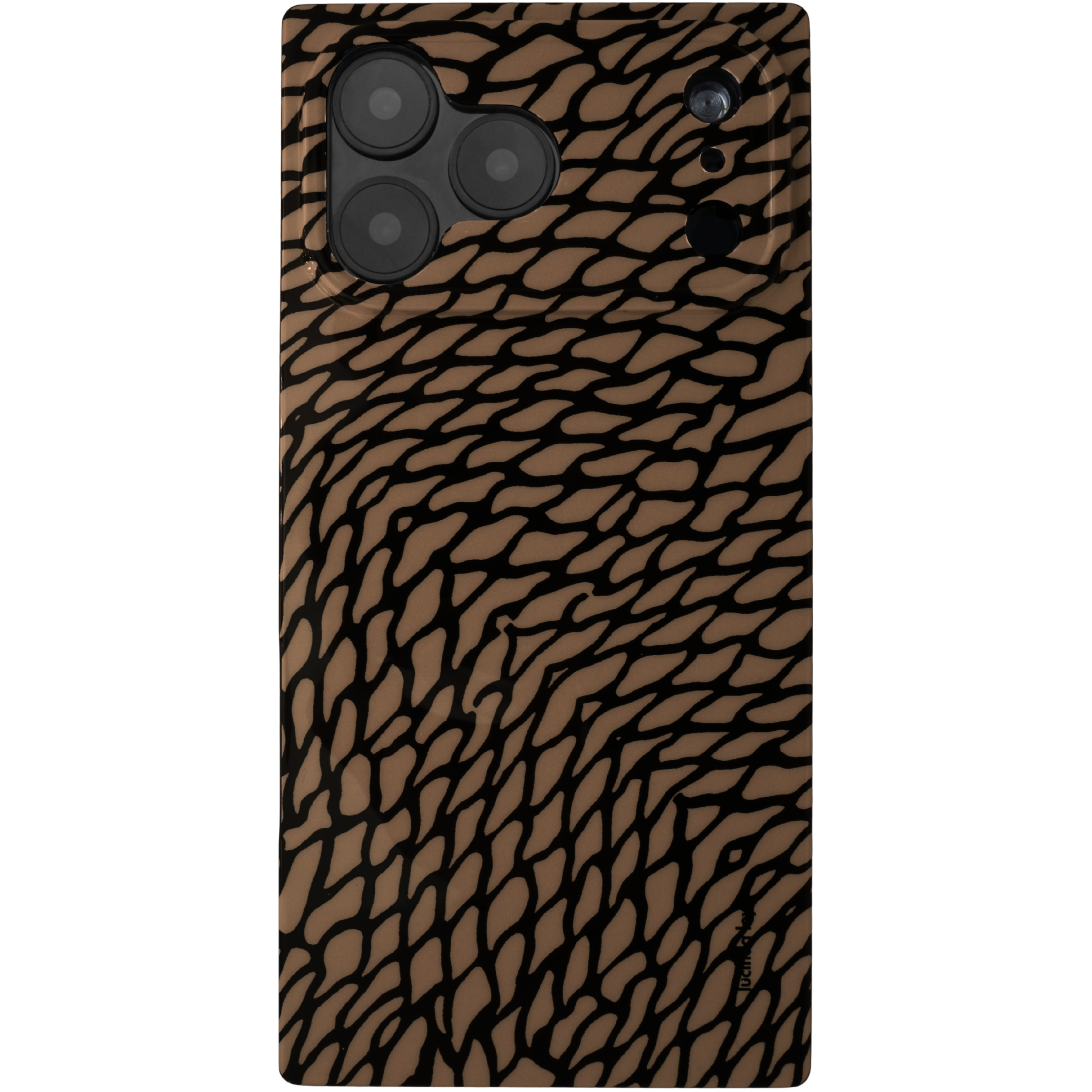 LLI Square Fishnet iPhone Case - Nude 2