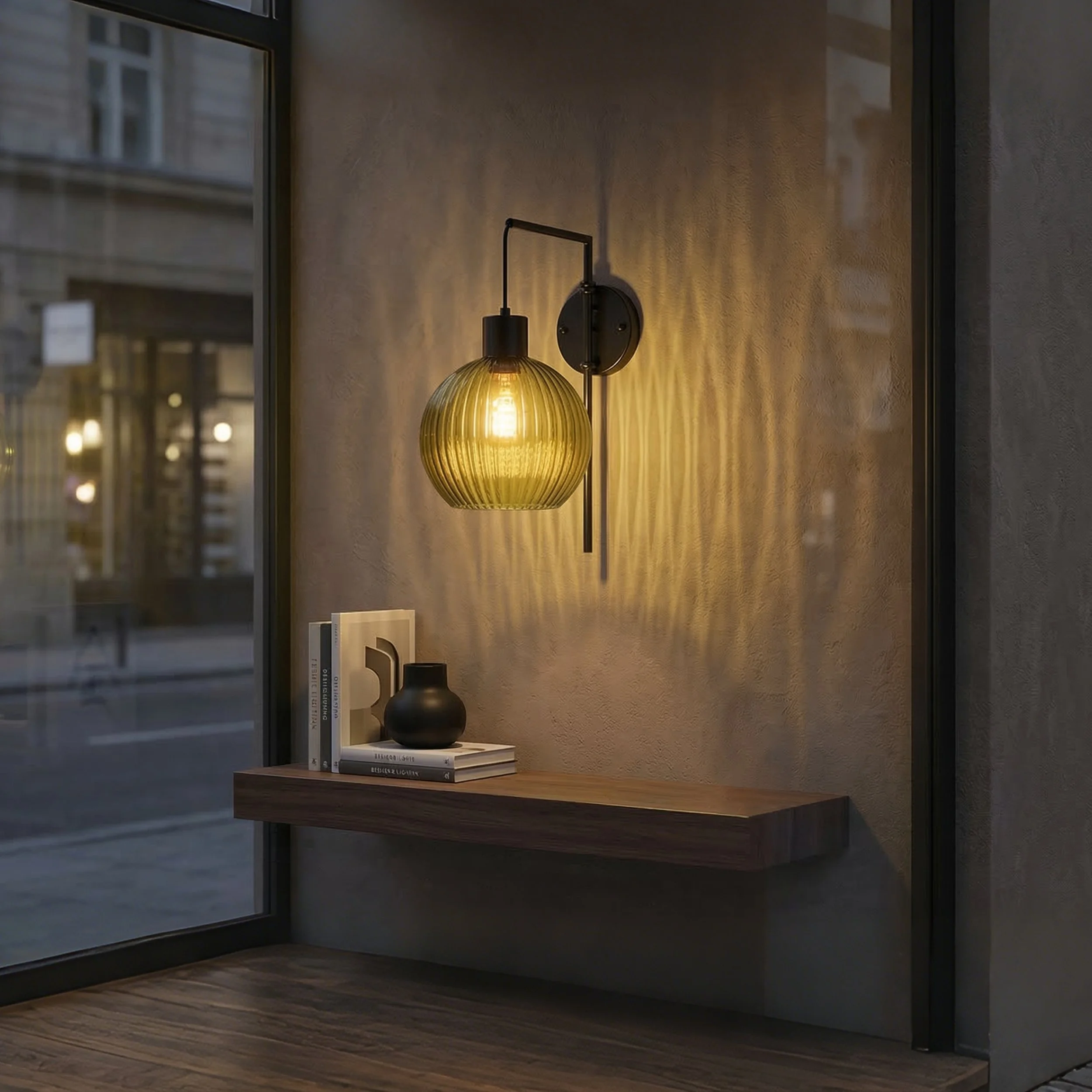 Nordic Style E27 Glass Wall Sconce