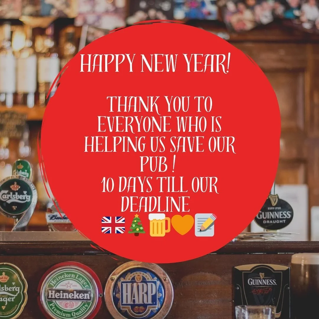 Happy New Year to everyone ! Thank you for all your support β€οΈ
.
.
We have 10 days till the object deadline π
.
.
#savethebell #savethebellgreatbourton #saveourpubs #britishpubs #banbury #oxford #oxfordshire #cotswolds #greatbourton #stopthedevelopm