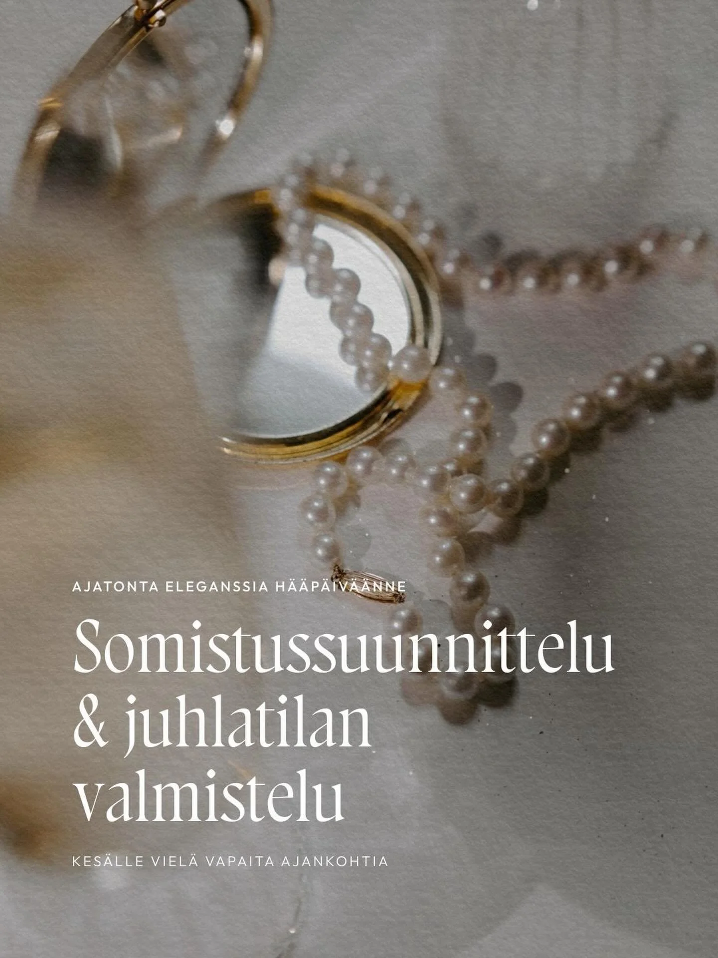 Unelmienne h&auml;&auml;p&auml;iv&auml; ansaitsee huolellisesti viimeistellyn kokonaisuuden 🤍

Kokonaisvaltaisen h&auml;&auml;suunnittelun lis&auml;ksi tarjoamme my&ouml;s r&auml;&auml;t&auml;l&ouml;ity&auml; apua pienempiin tarpeisiin &ndash; kuten