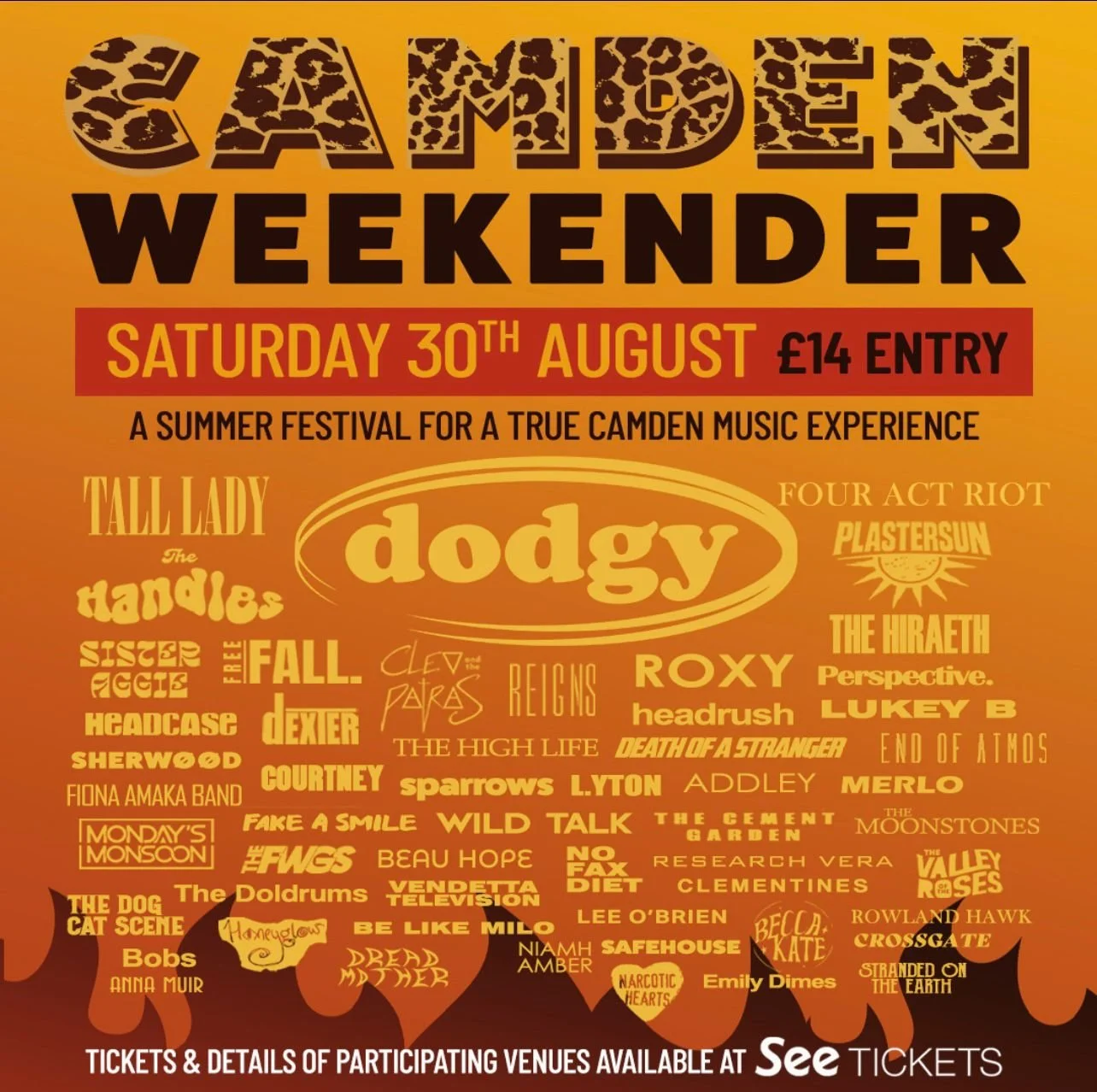 Tall Lady Live: Camden Weekender