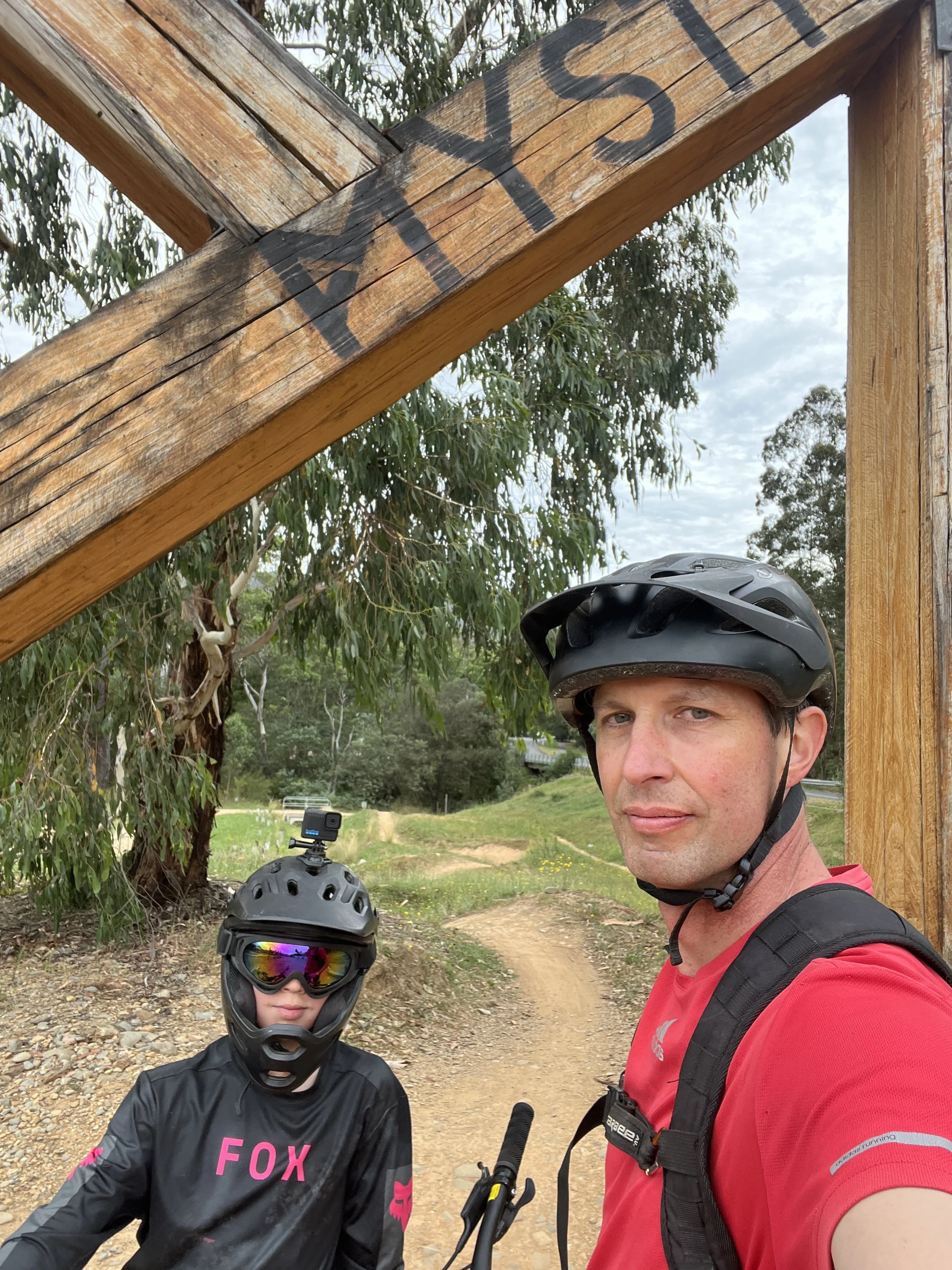 Taking to the trails