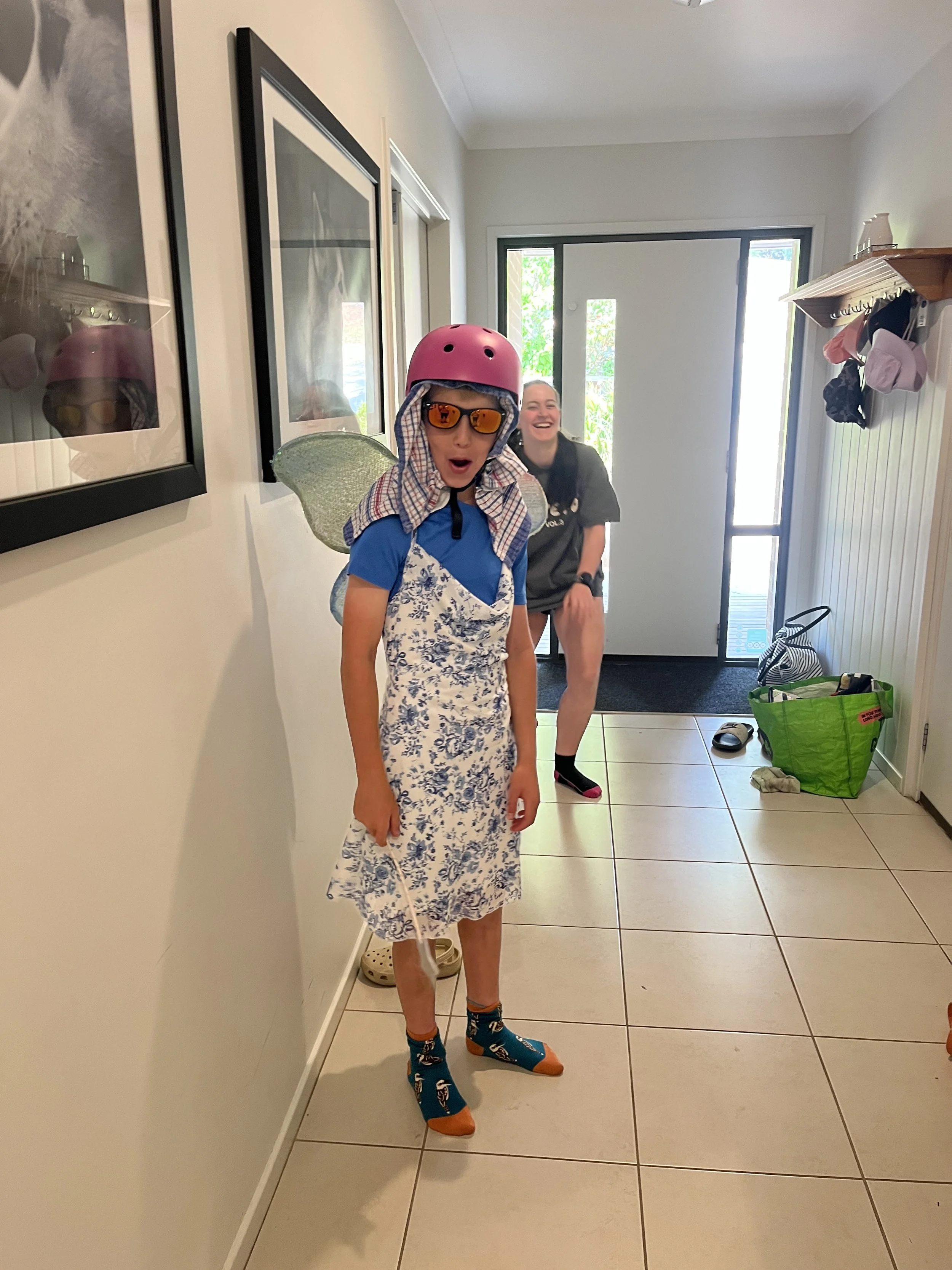 Things getting a little weird at home...