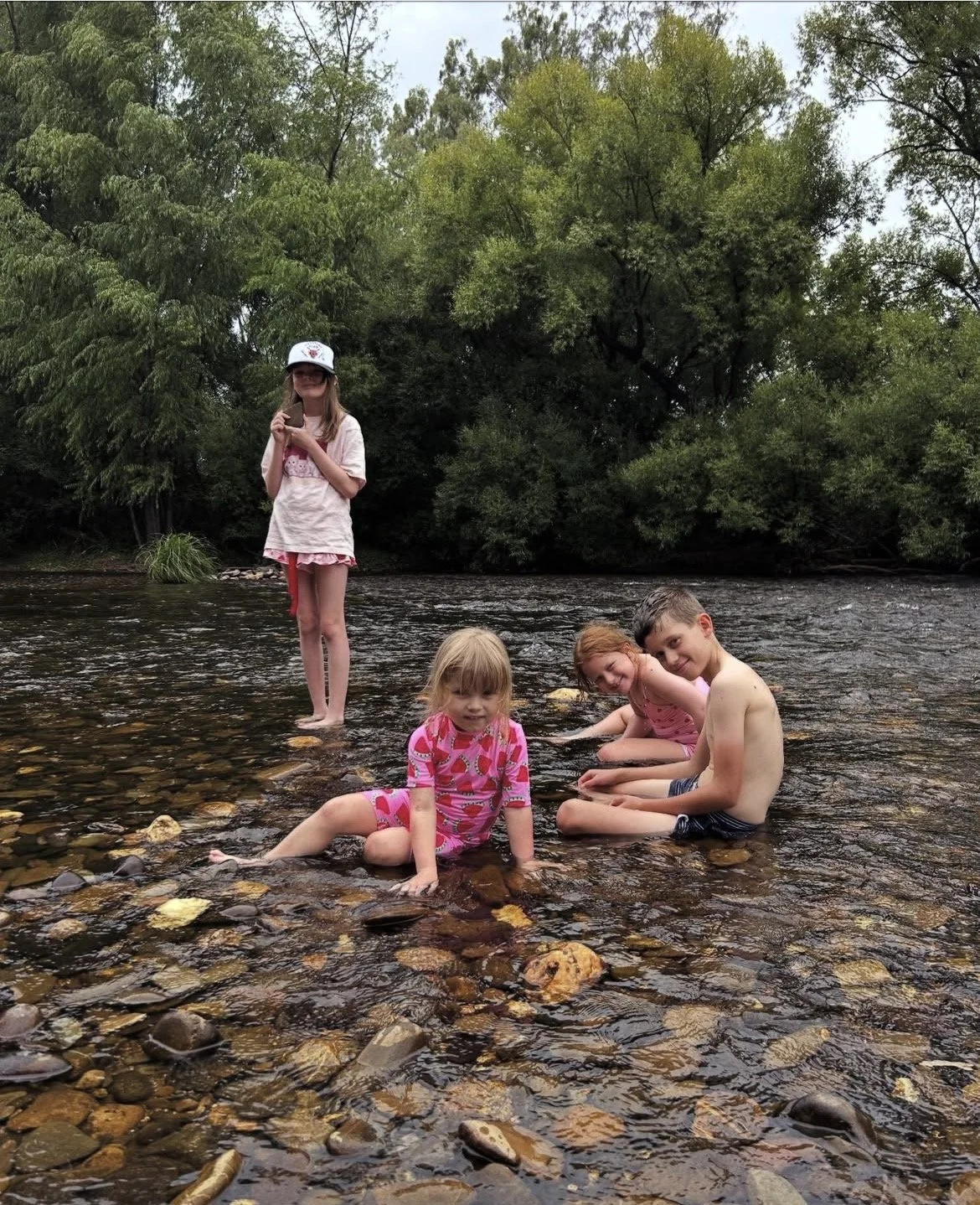 Summer river play. The best..!