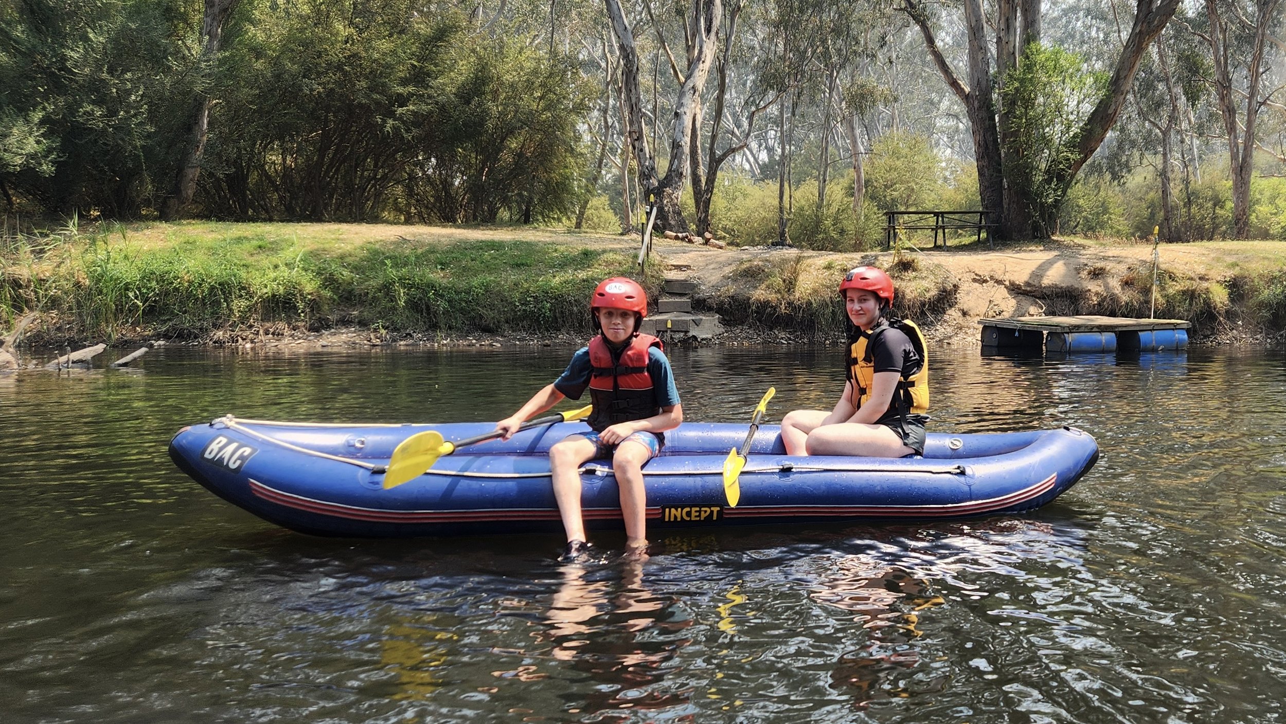 Bella and Archie - a relaxed moment
