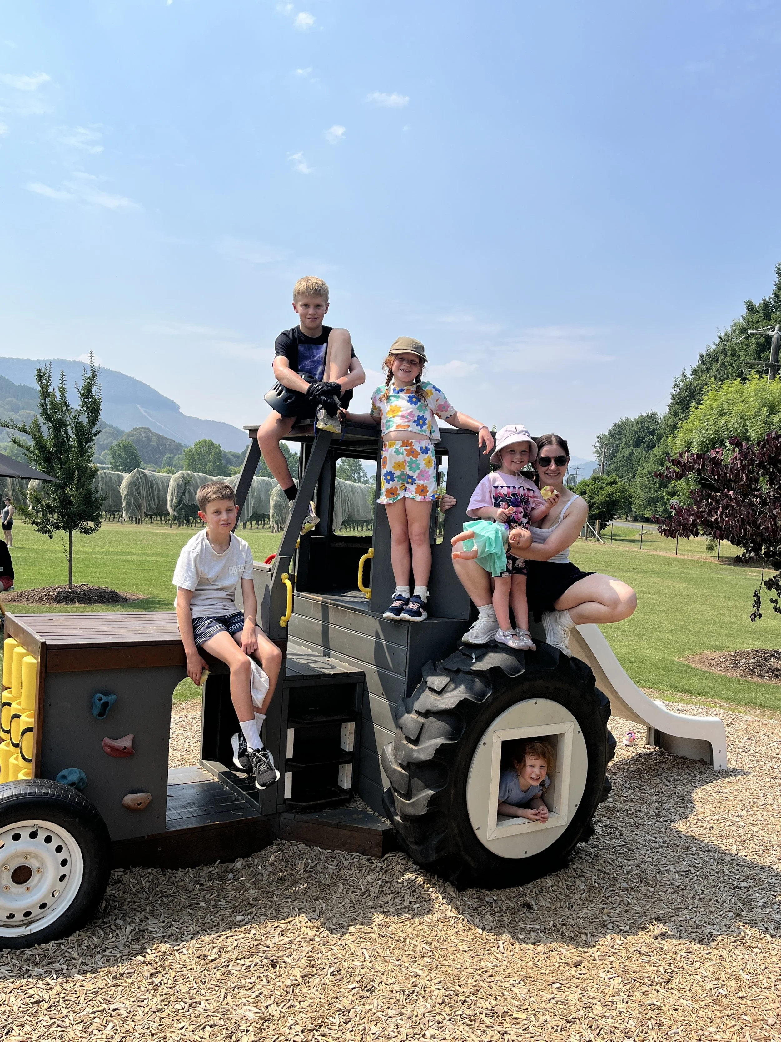 Cousins in Bright, January 2026.