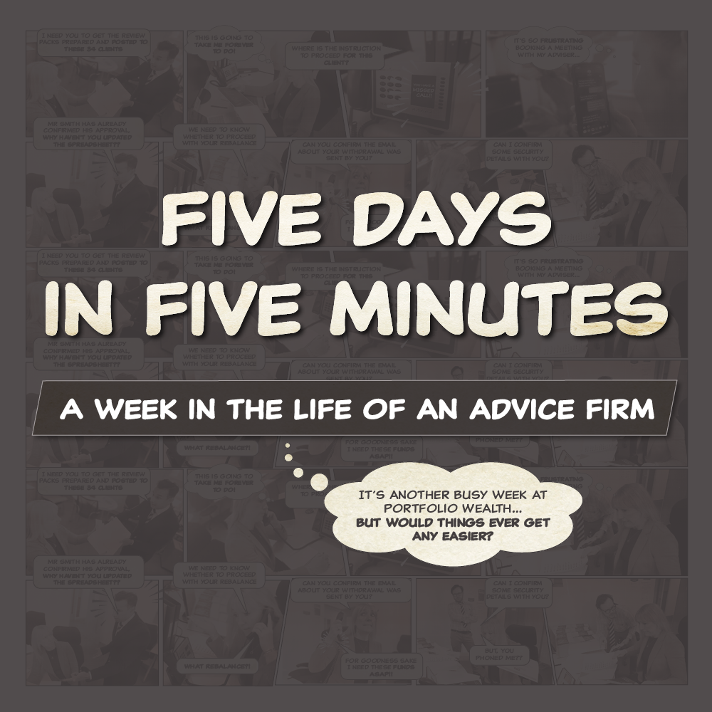 Five days in five minutes...