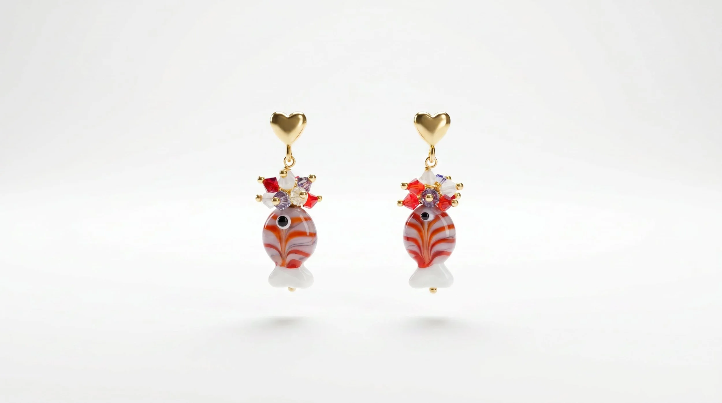 Coral Catch Earrings