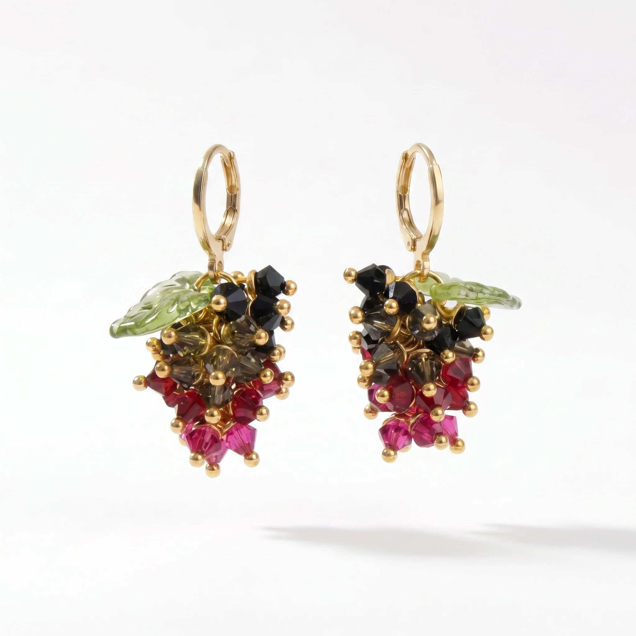 Dark Cherry Earrings