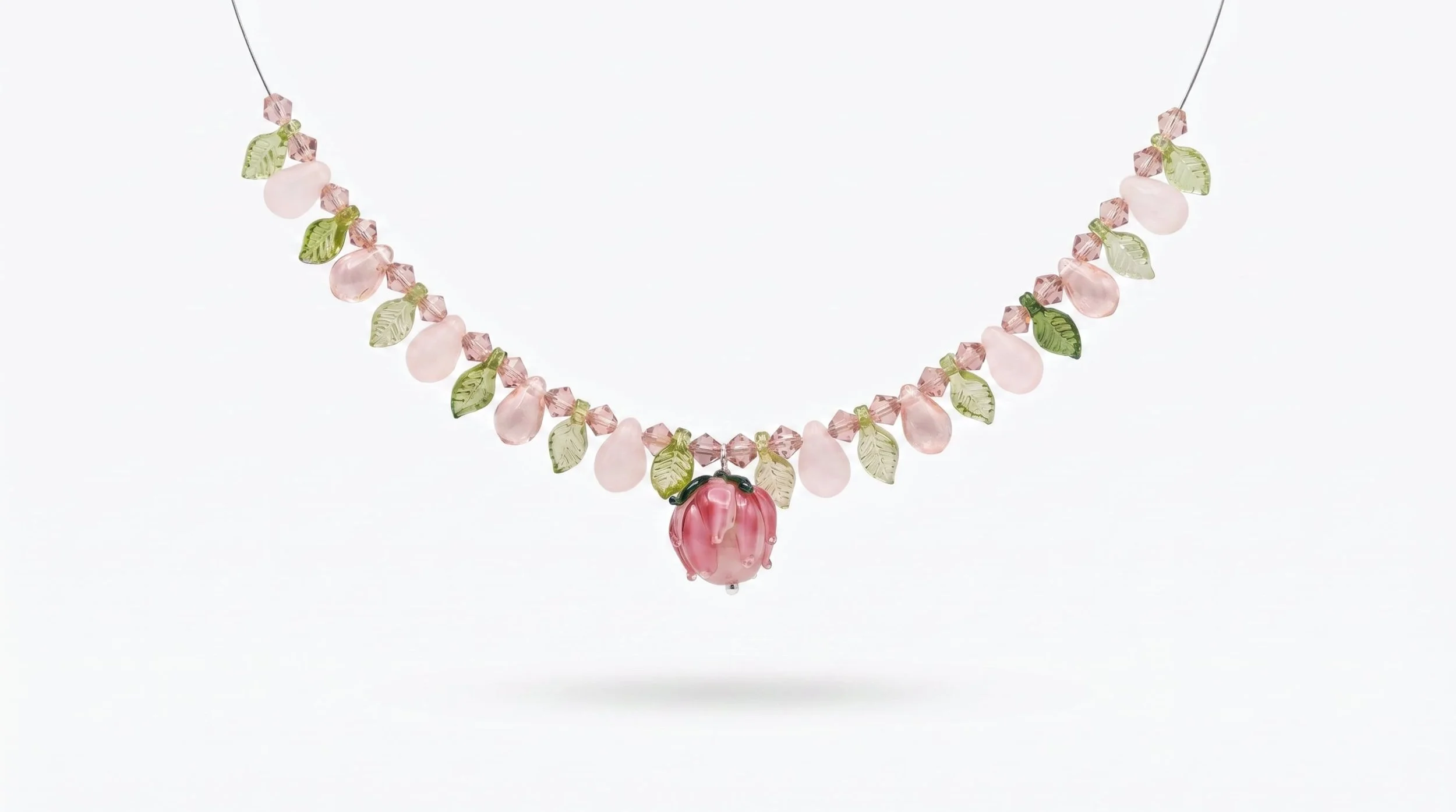 Rosebud Necklace