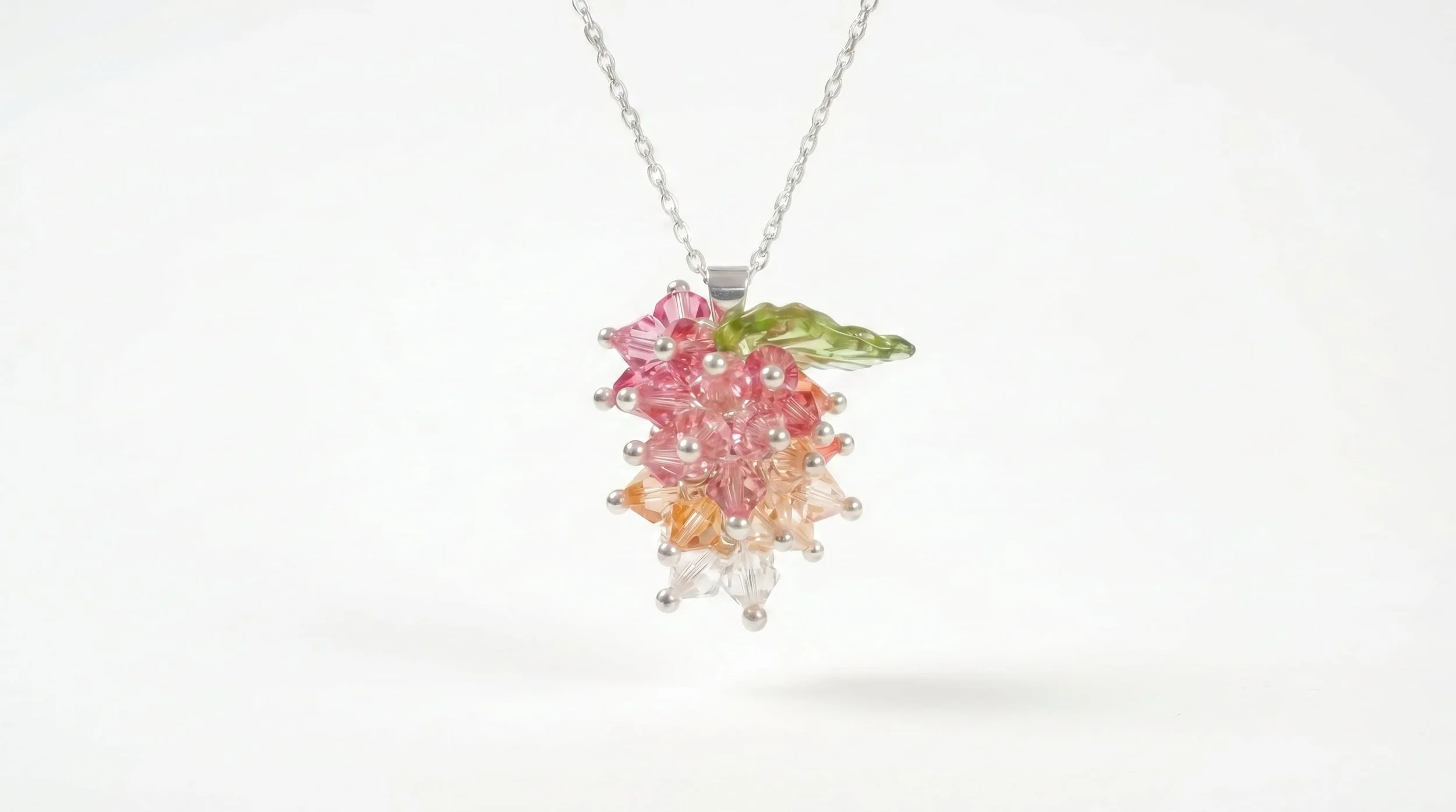 Peach Champagne Necklace
