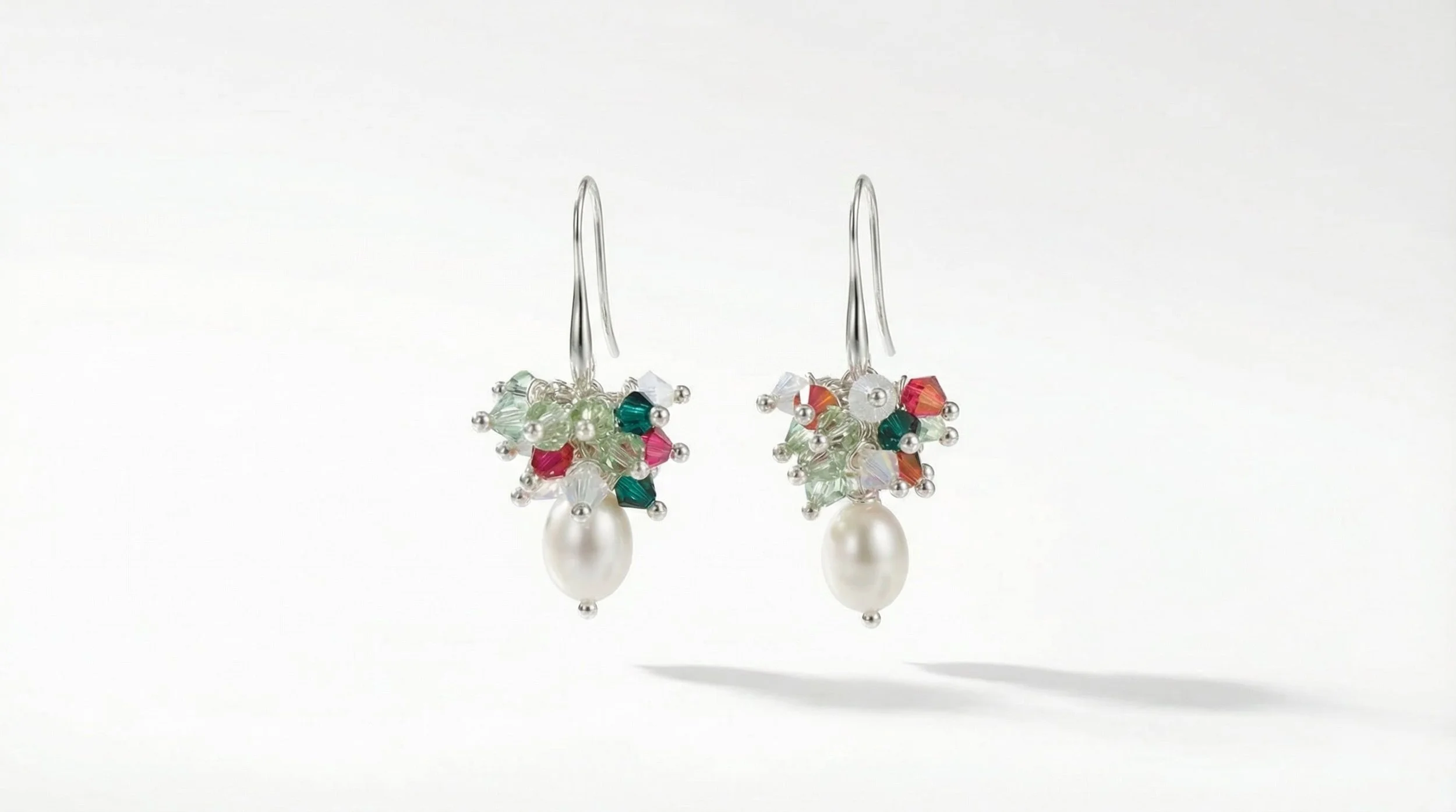 Raspberry Twist Earrings