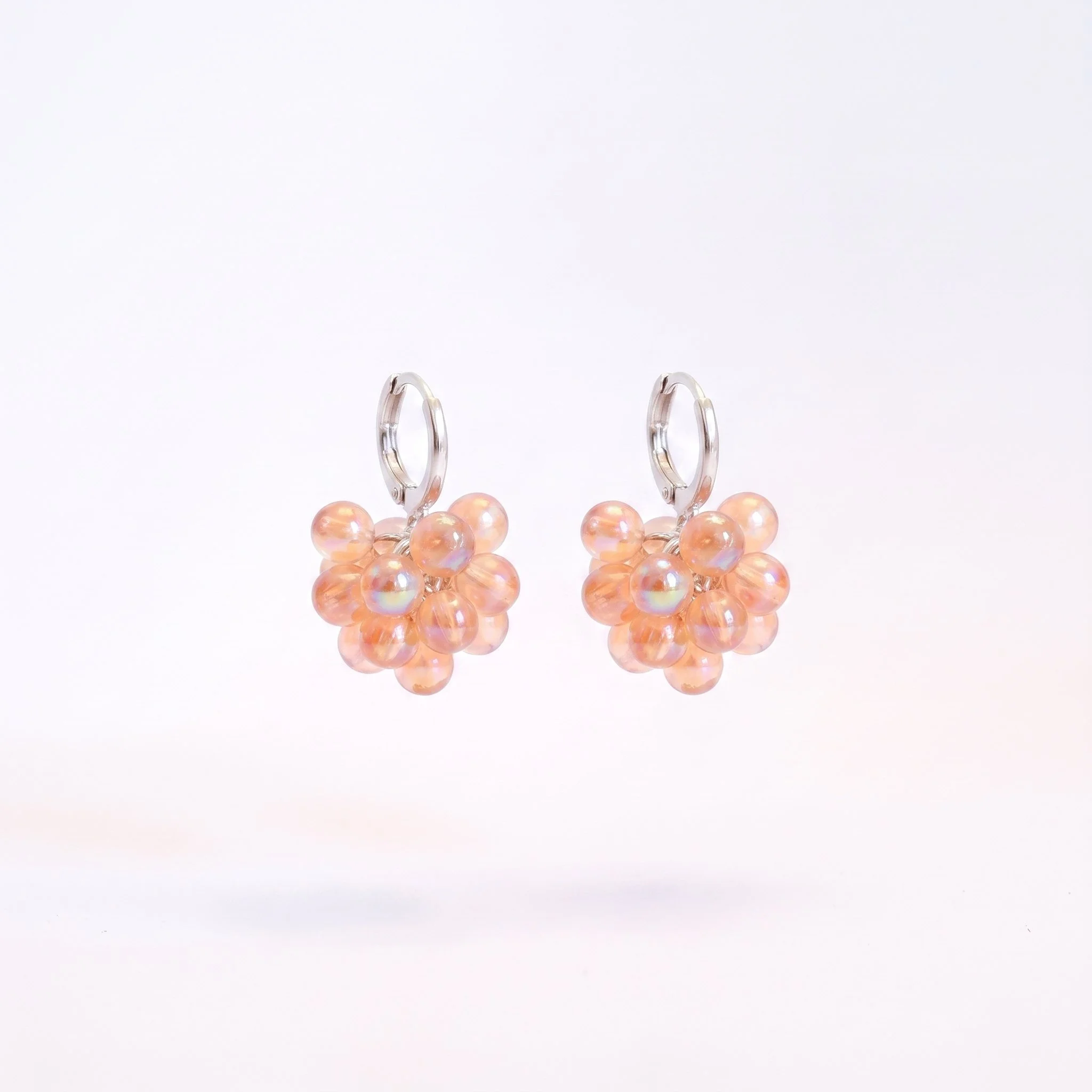 Peach Bubbly Earrings