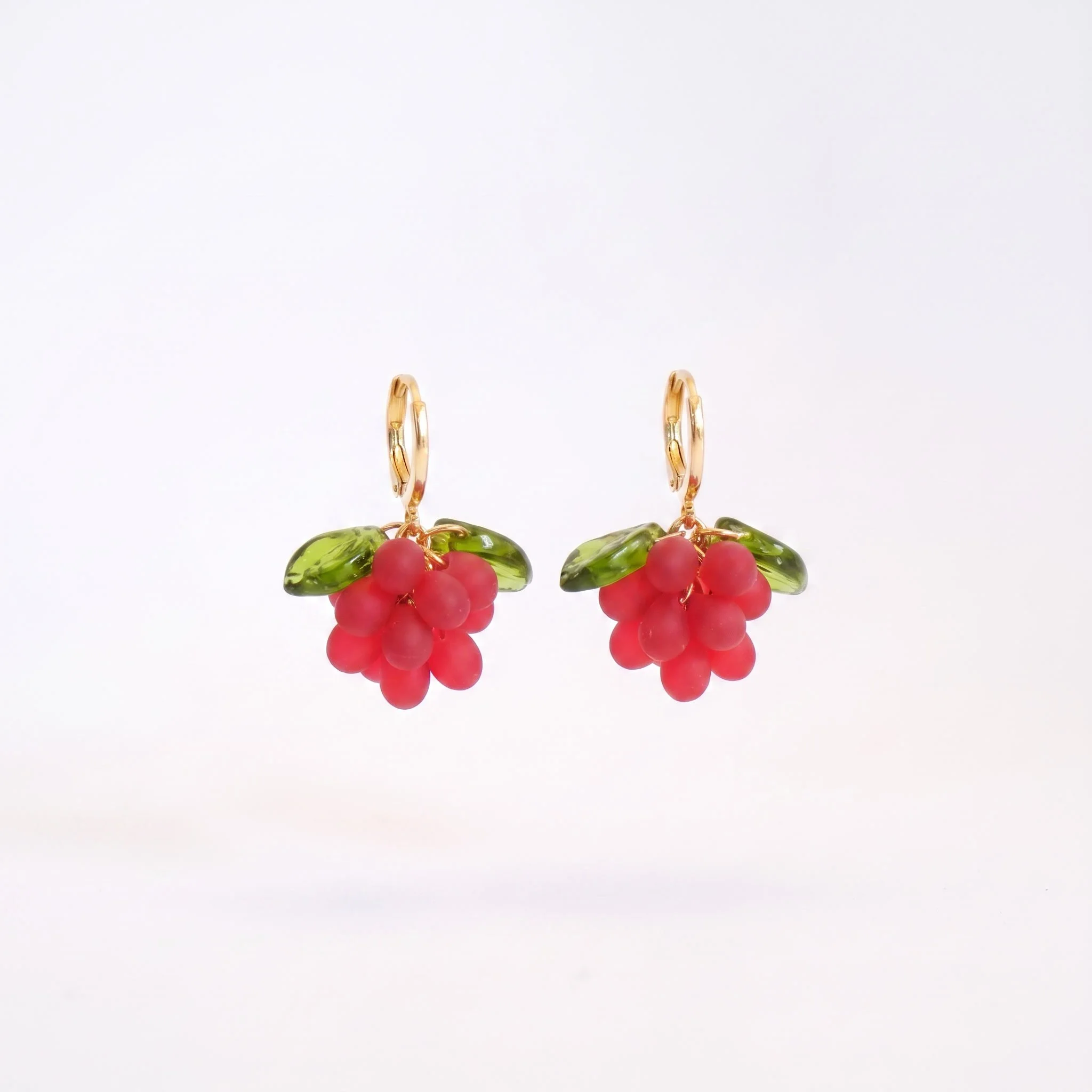 Ruby Frost Earrings
