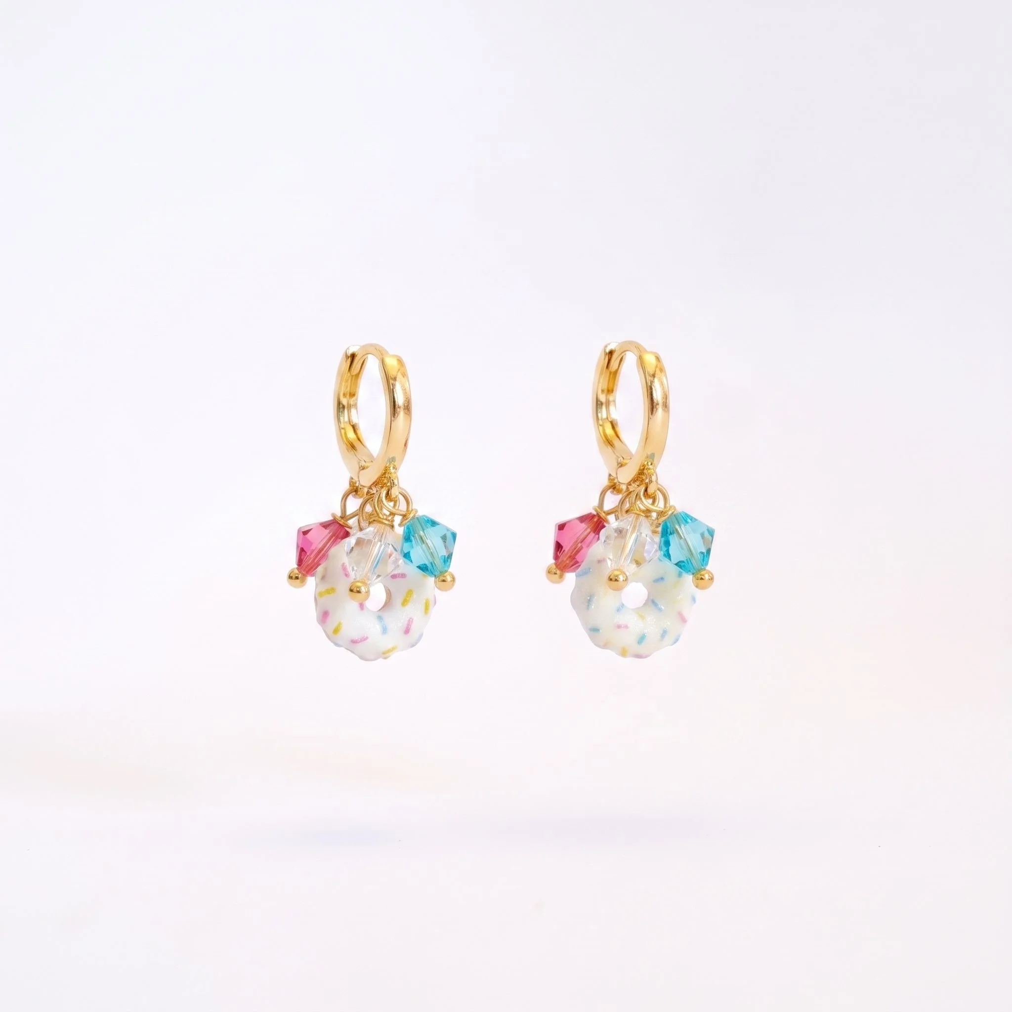 Donut Worry Earrings