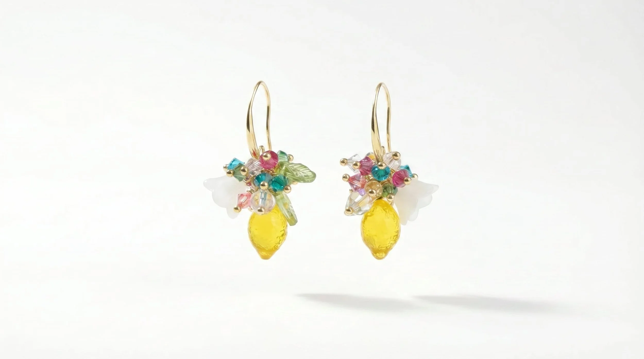 Squeeze Me! Lemon Earrings