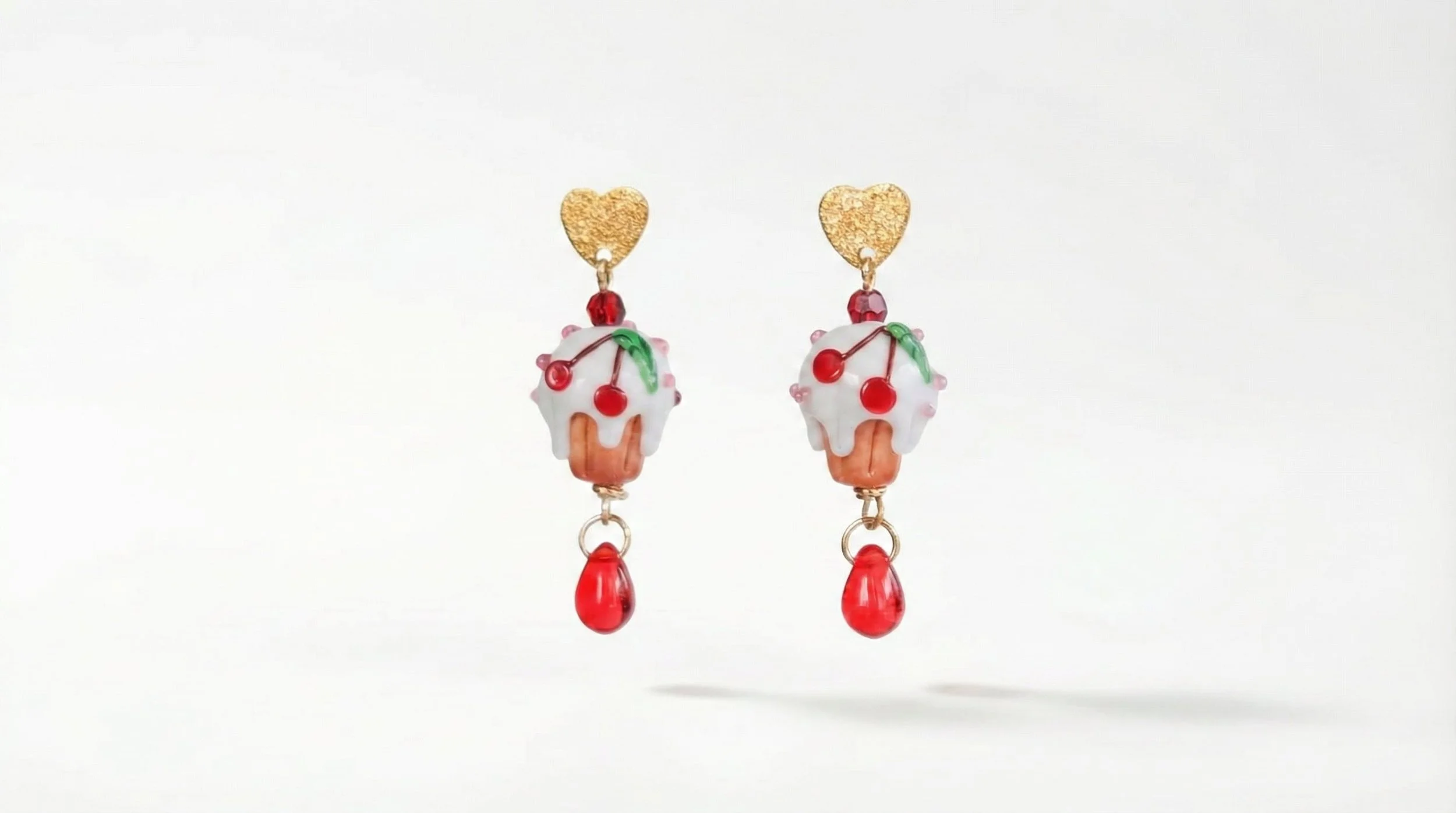 Just One More – Cherry Earrings