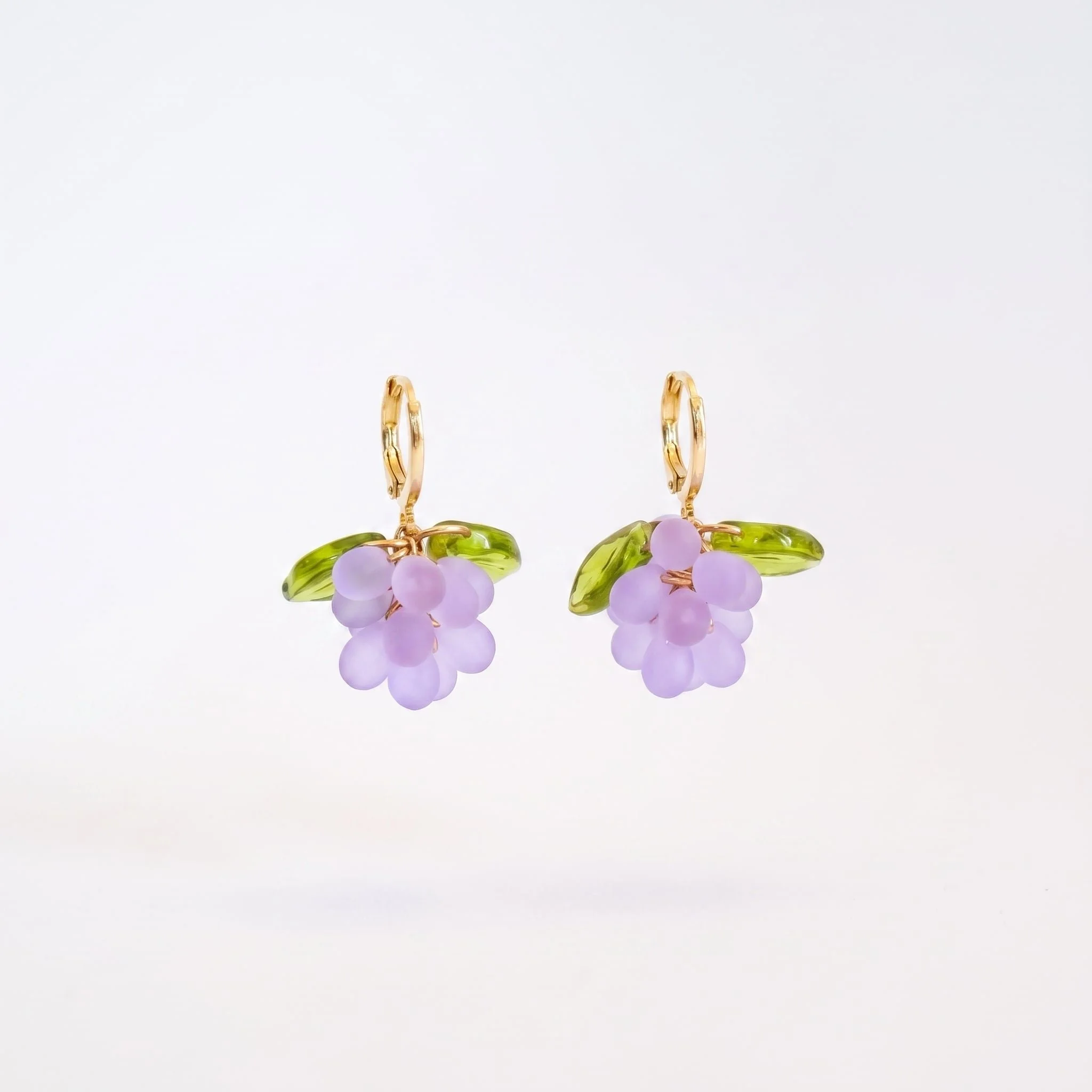 Violet Frost Earrings