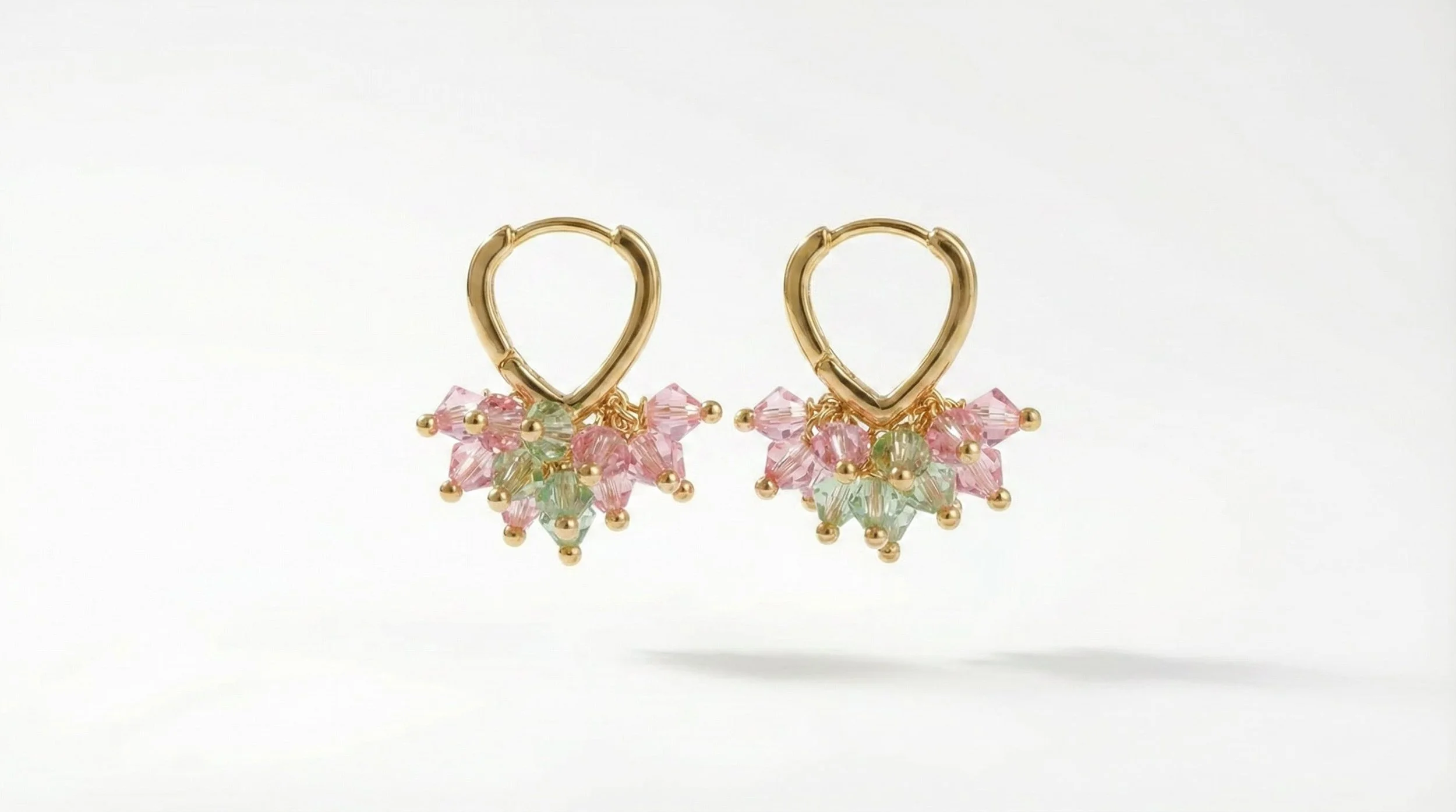 Pistachio Blush Earrings