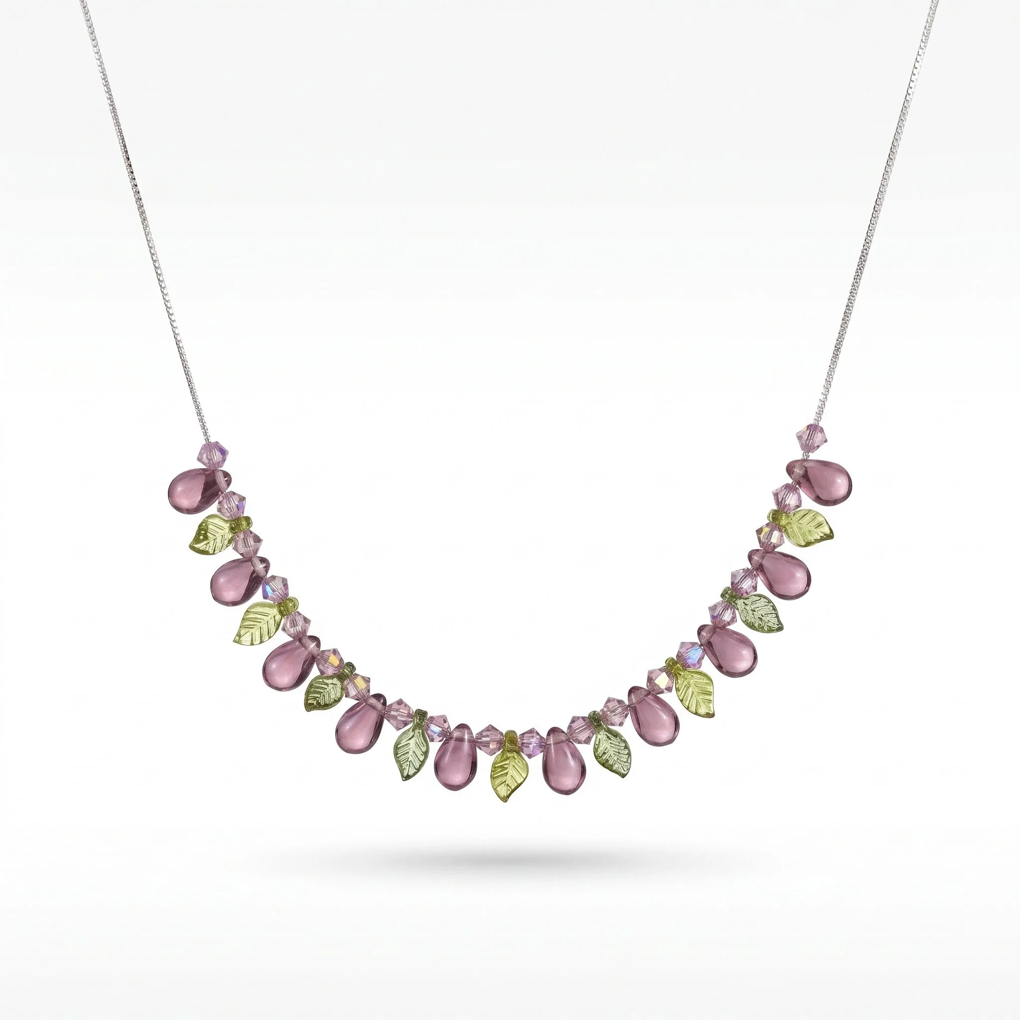 Mauve Garden Necklace