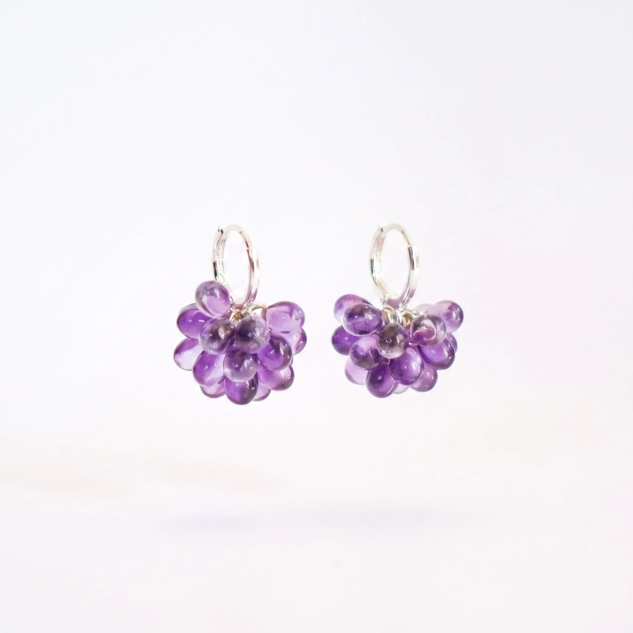 Grape Bubbly Earrings
