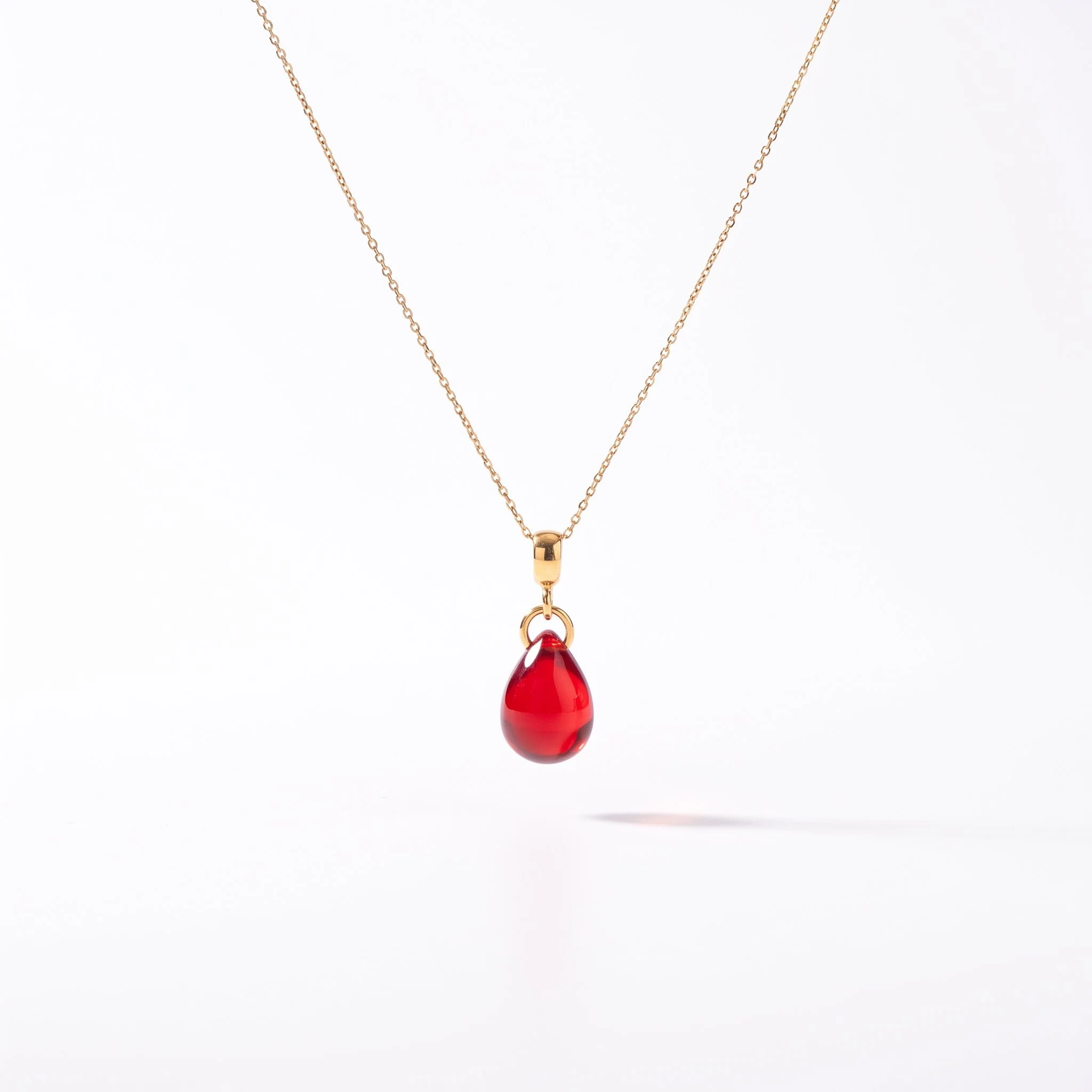 Cherry Love Drop Necklace