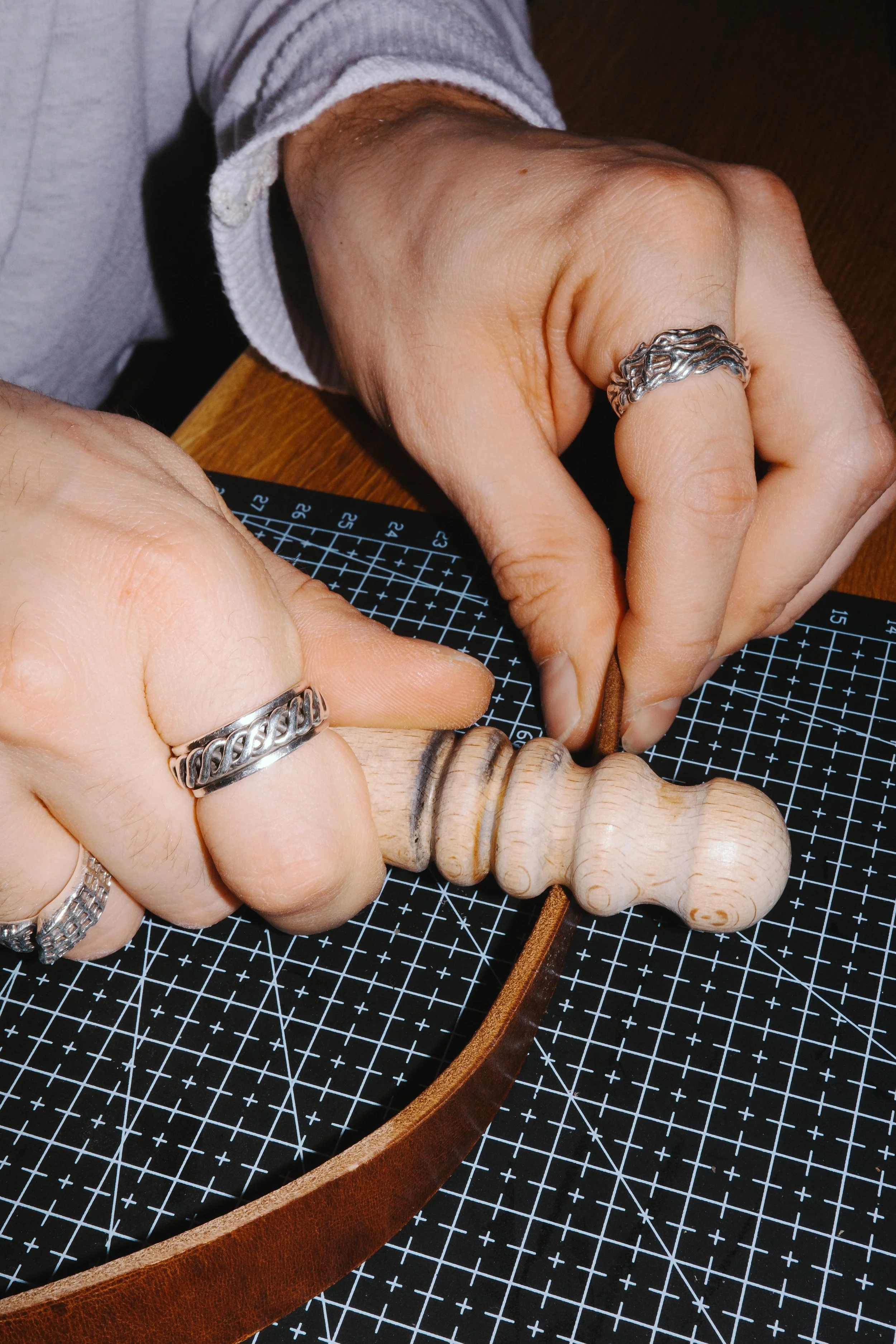 ANAGRAM x Leather9Labor