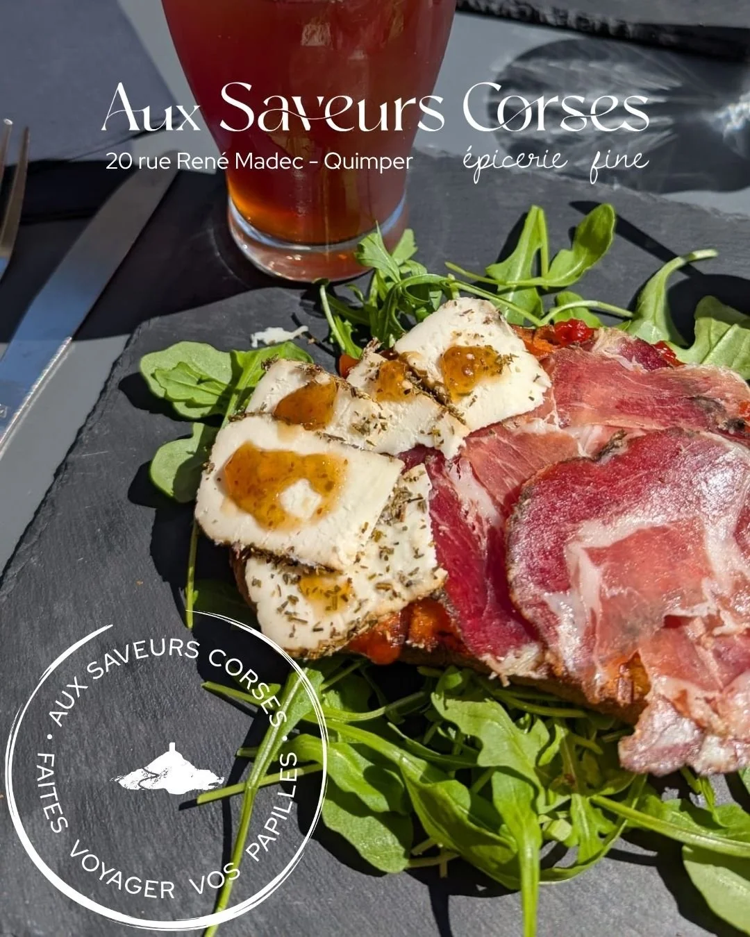 🍽Une petite faim? Et si vous vous laissiez tenter par une bruschetta &agrave; la corse?🍽

Laurent vous les pr&eacute;pare avec soin et il y en a pour tous les go&ucirc;ts: mixte (charcuterie et fromage) ou tout fromage. Elle sont servies sur une sa