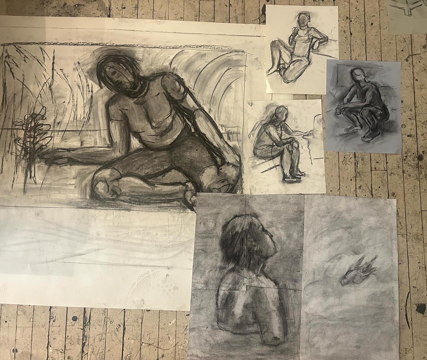 Looking at old drawings