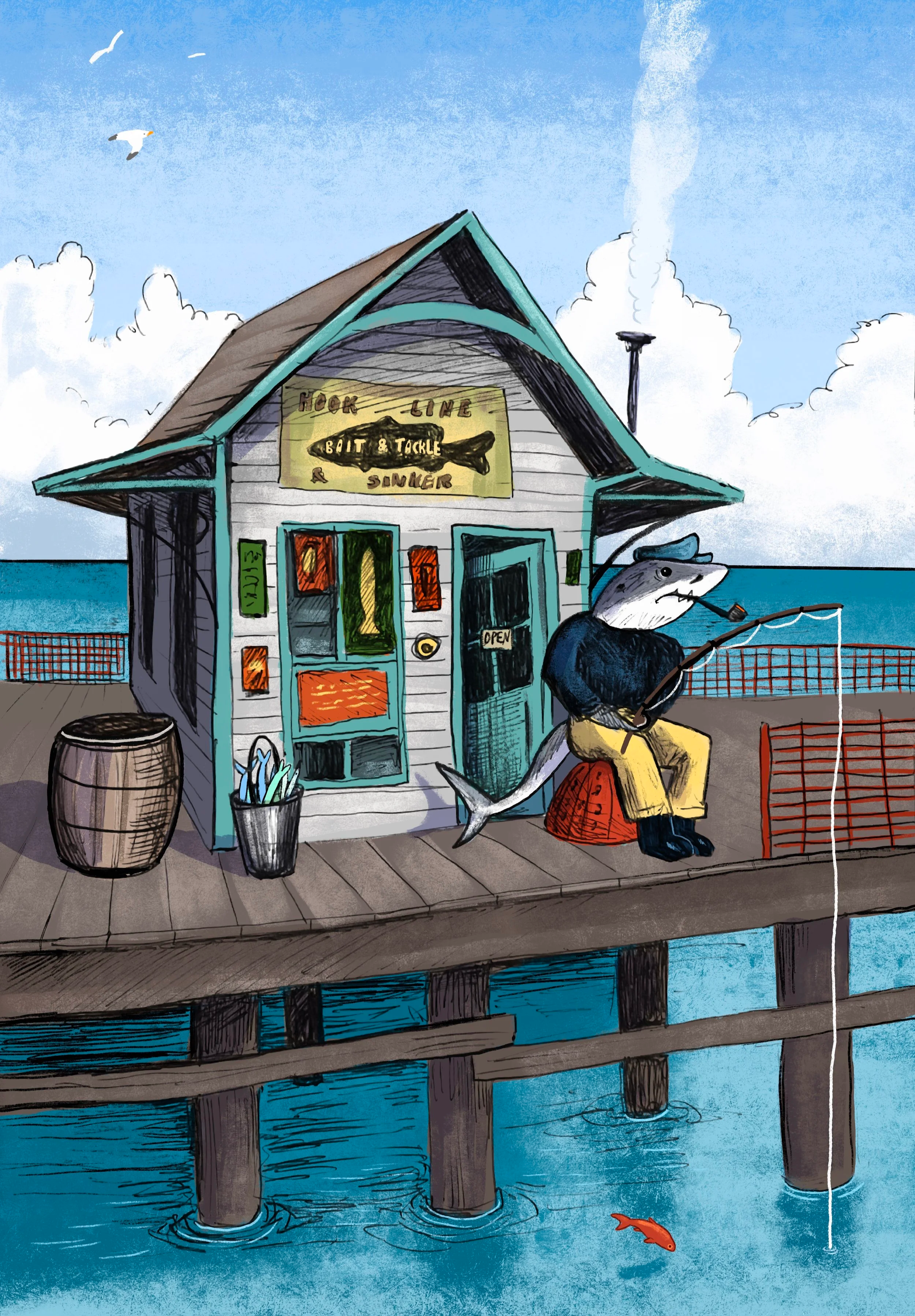 Out Fishing 